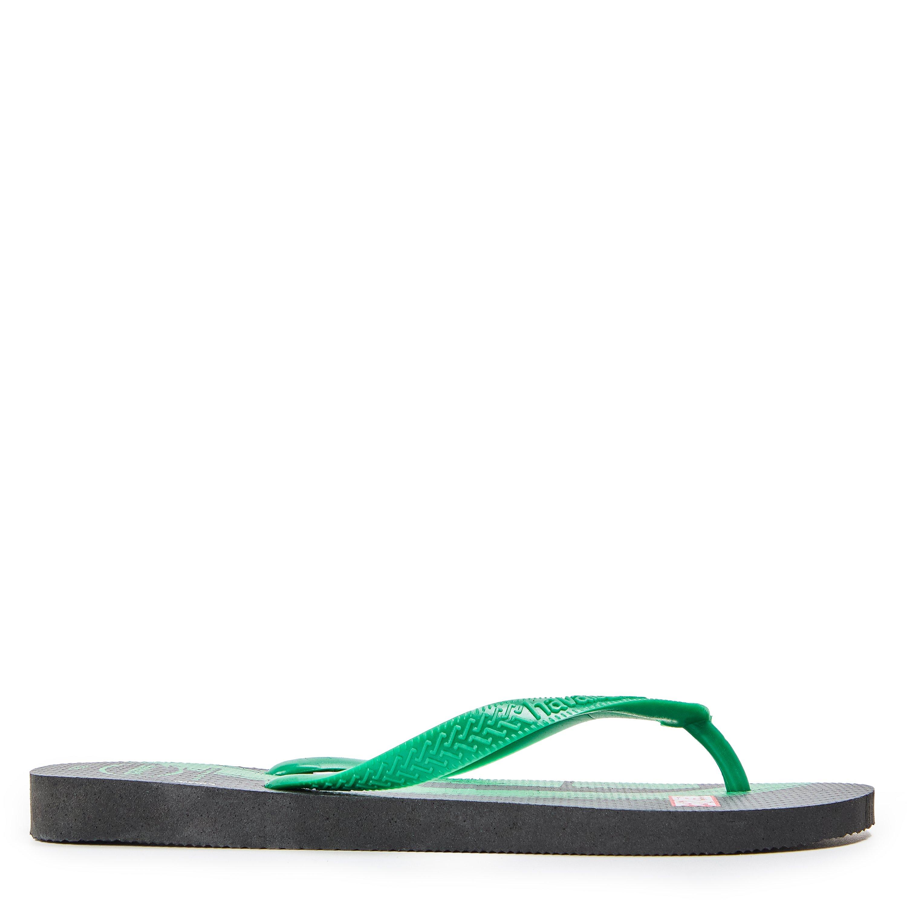 Havaianas Men's Sandal Marvel Flip Flops - Green - 7 (41)