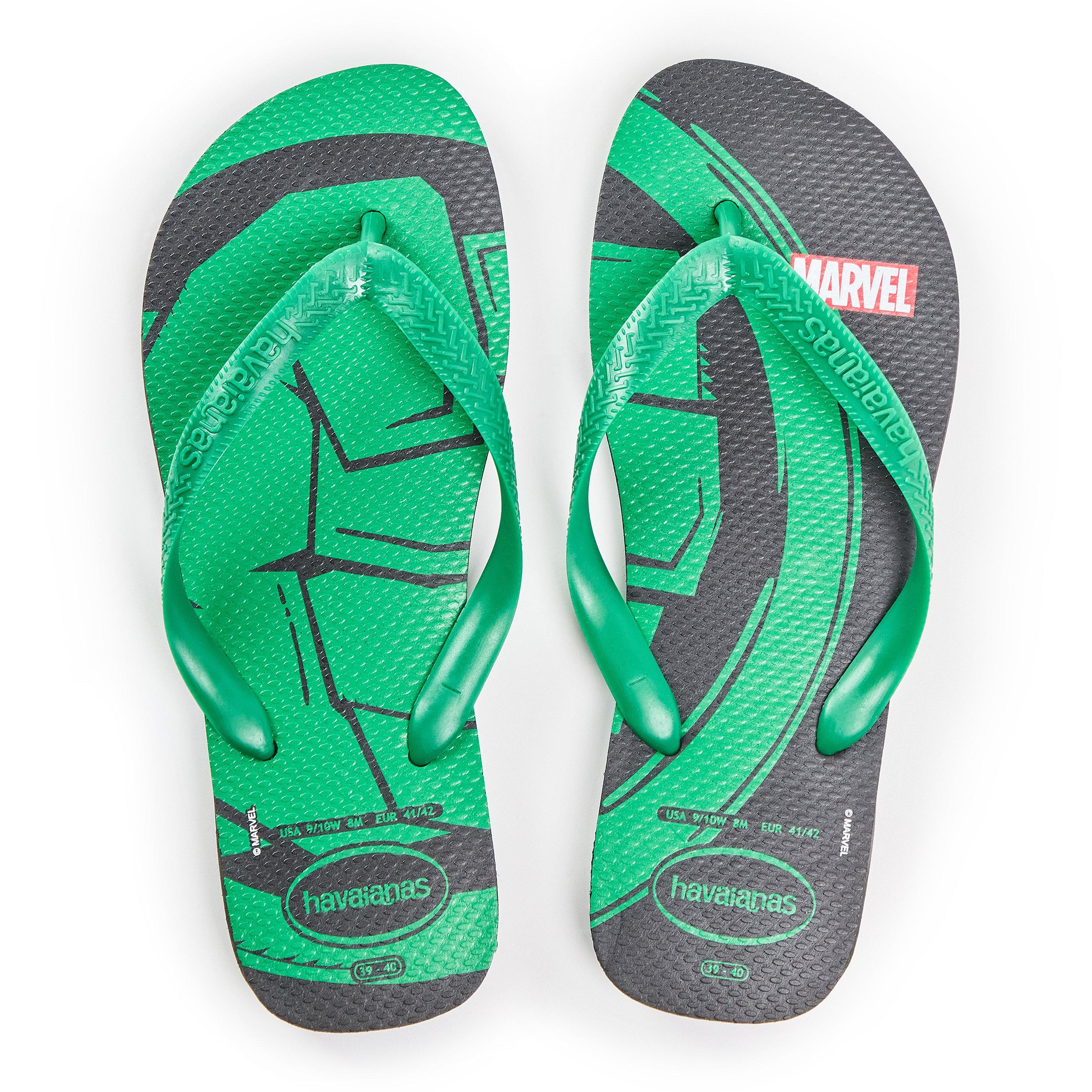 Green - Havaianas - Men's Sandal Marvel Flip Flops - 4