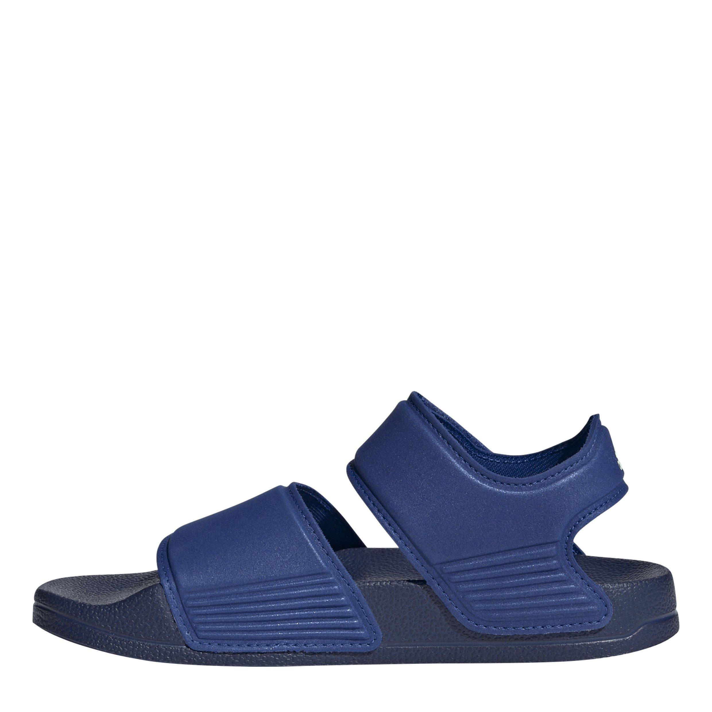 Blue/Grn Spark - adidas - Adilette Sandal K Sliders Unisex Adults - 2