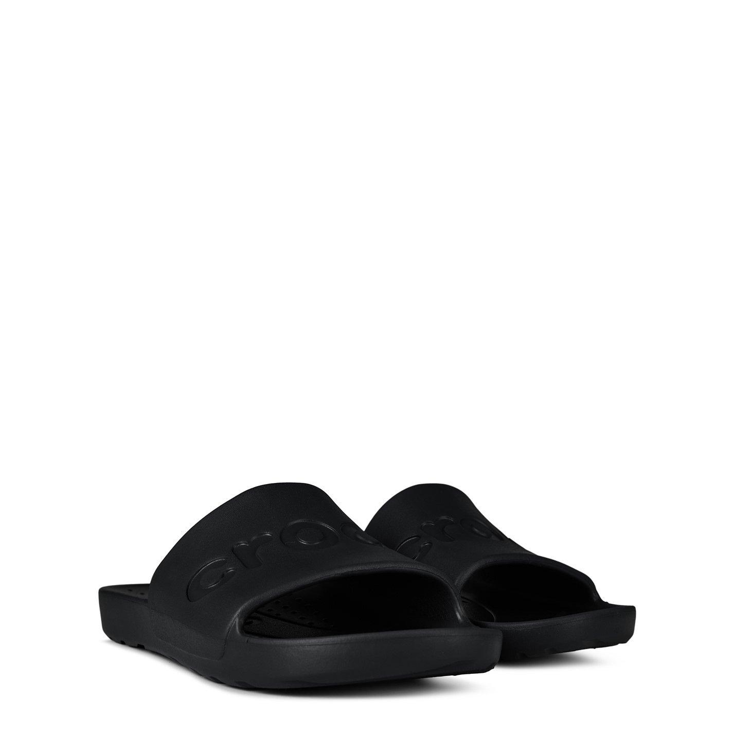 Preto - Crocs - Adults Logo Sliders - 2