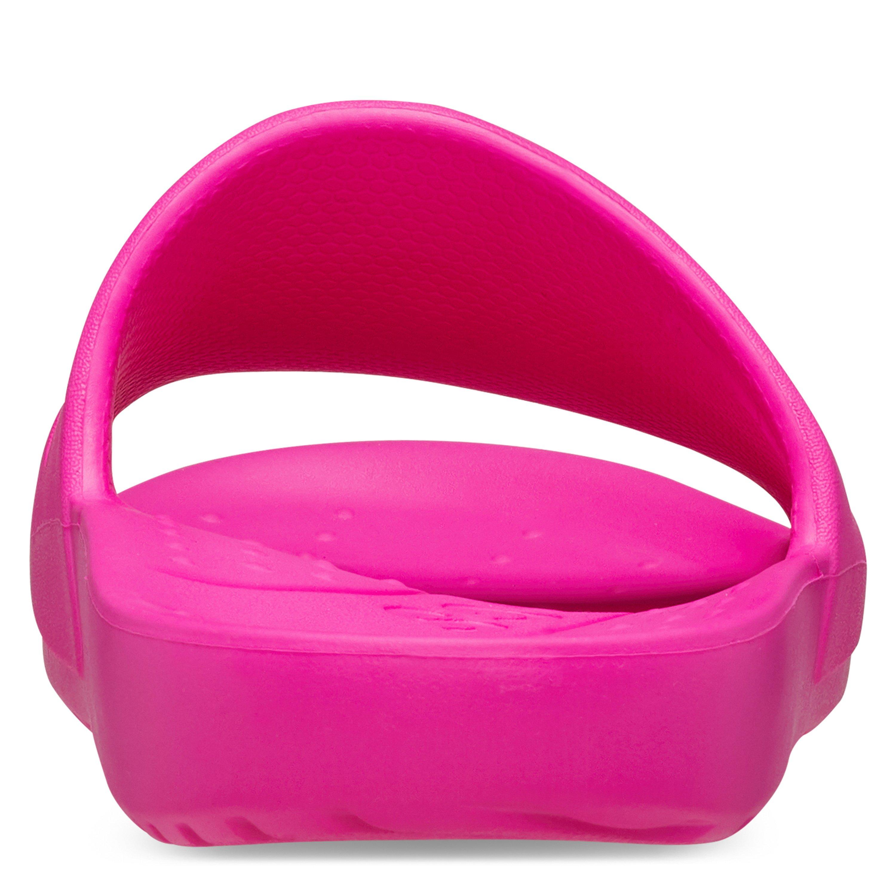 Pink Crush - Crocs - Unisex Adults Logo Sliders - 2