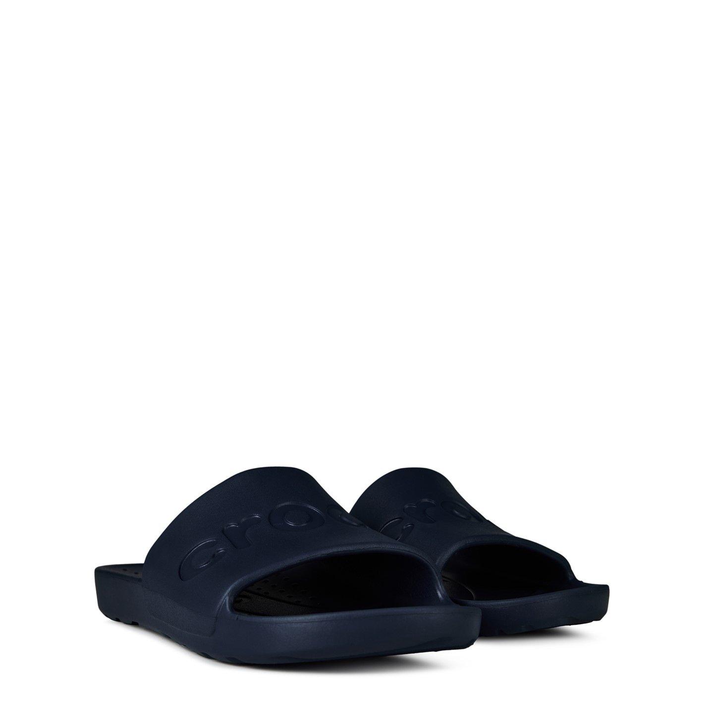 Navy - Crocs - Adults Logo Sliders - 2