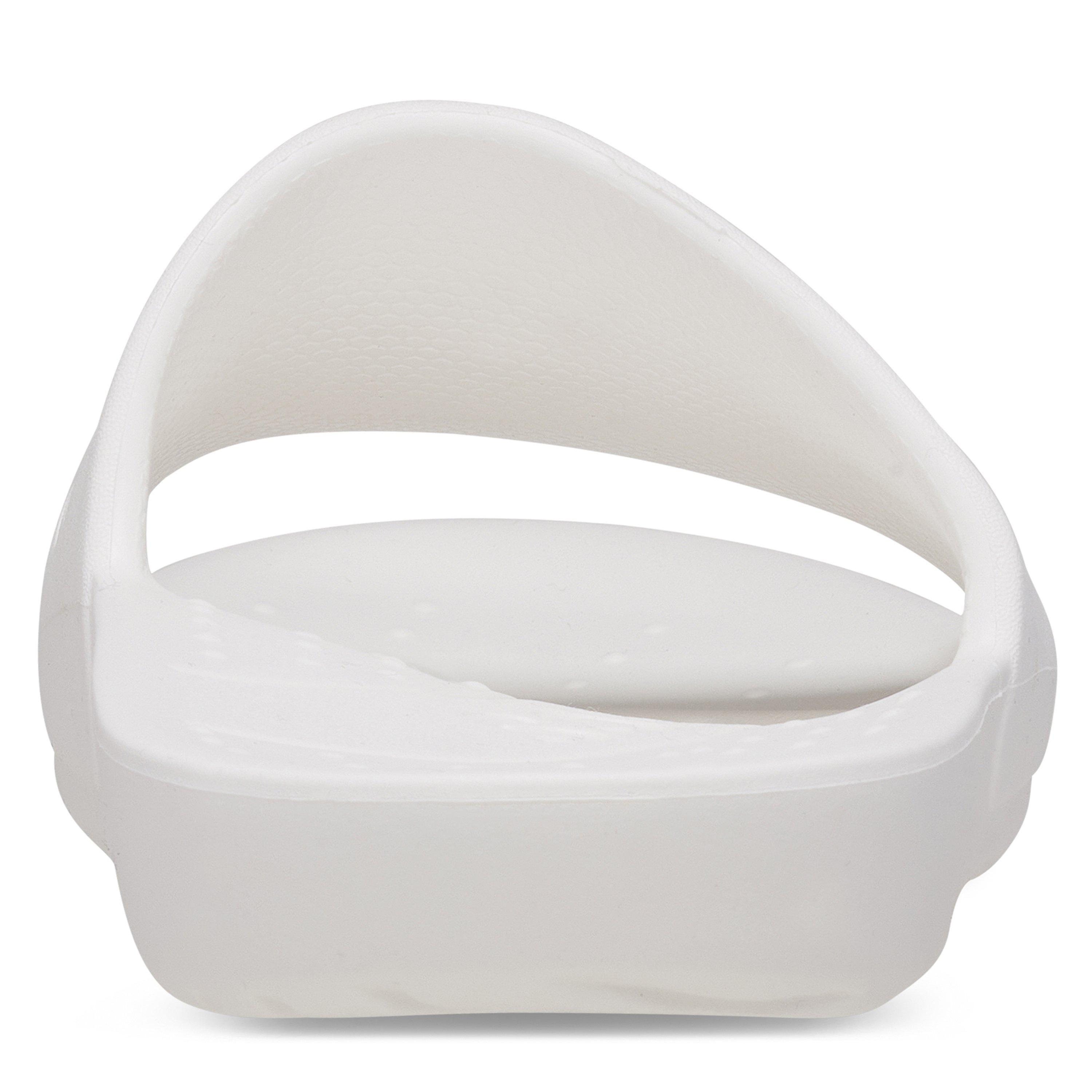 Blanc - Crocs - Unisex Adults Logo Sliders - 2