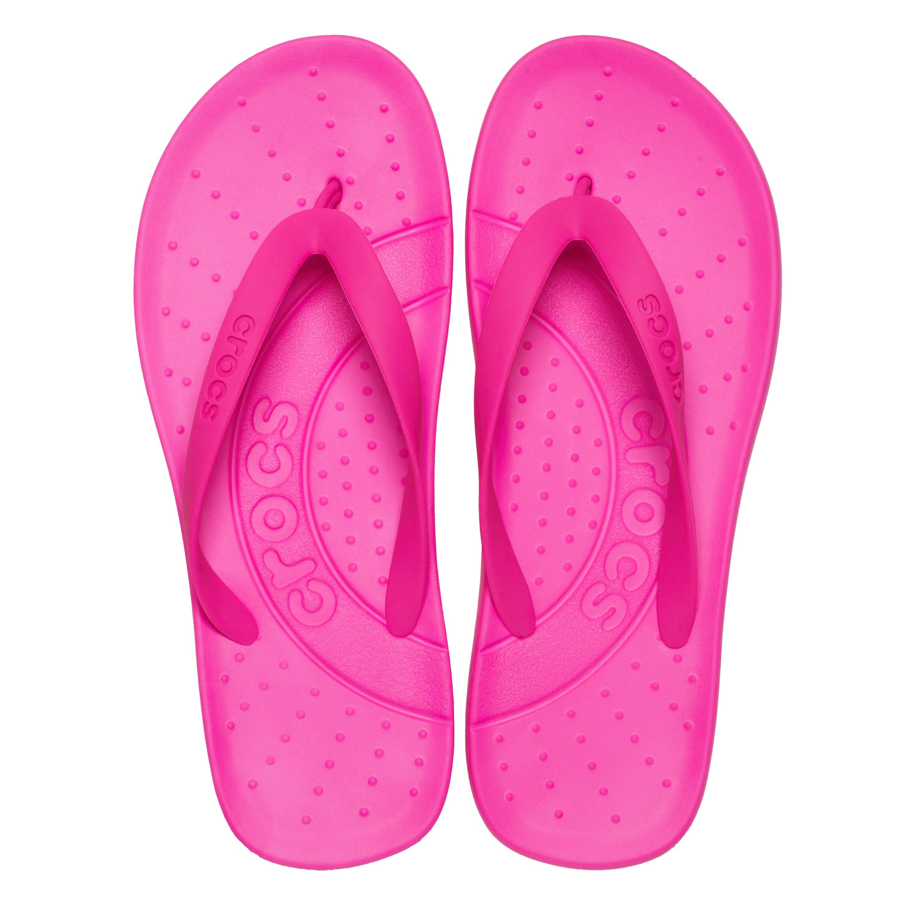 Pink Crush - Crocs - Flip Flops Adults - 4