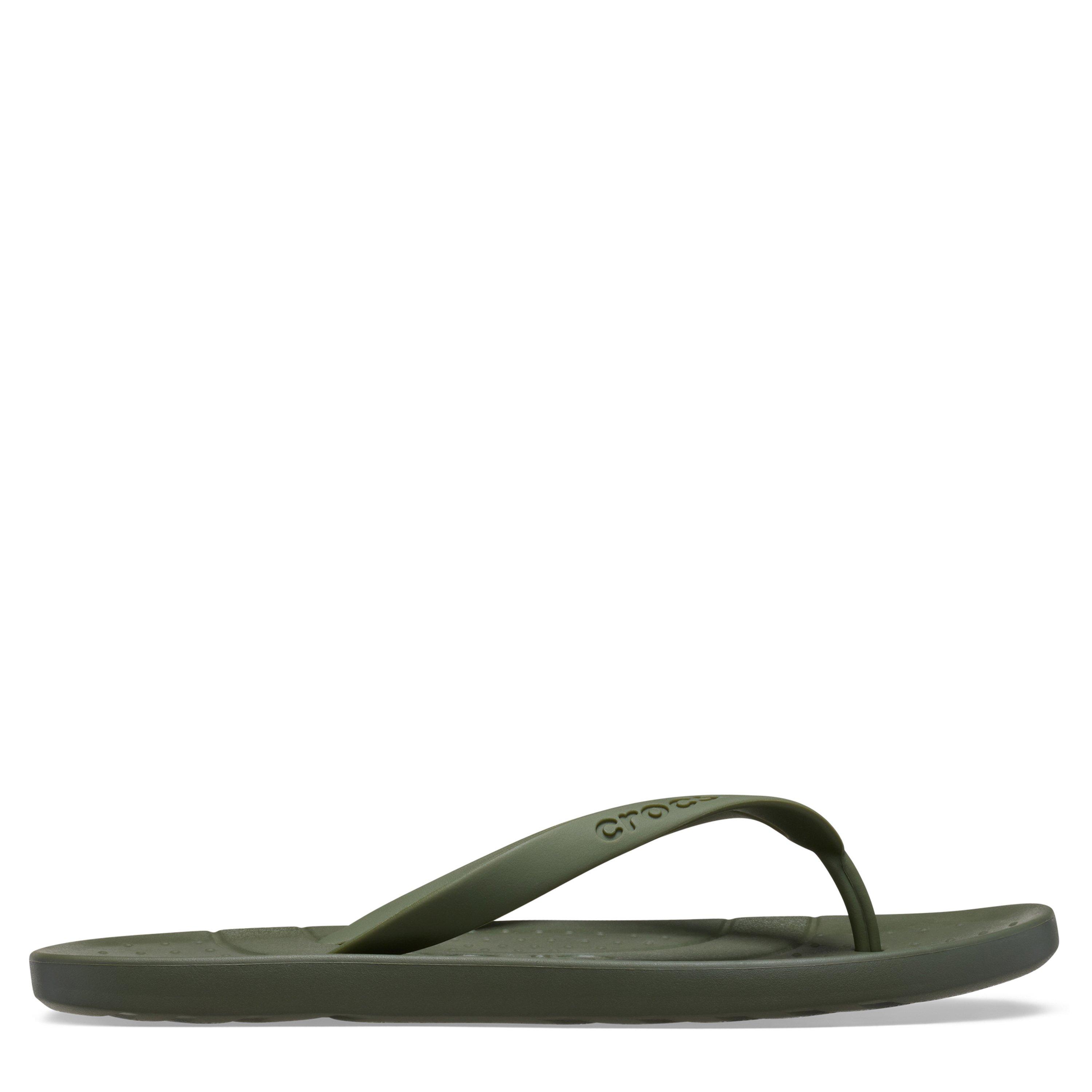 Army Green - Crocs - Flip Flops Adults - 6