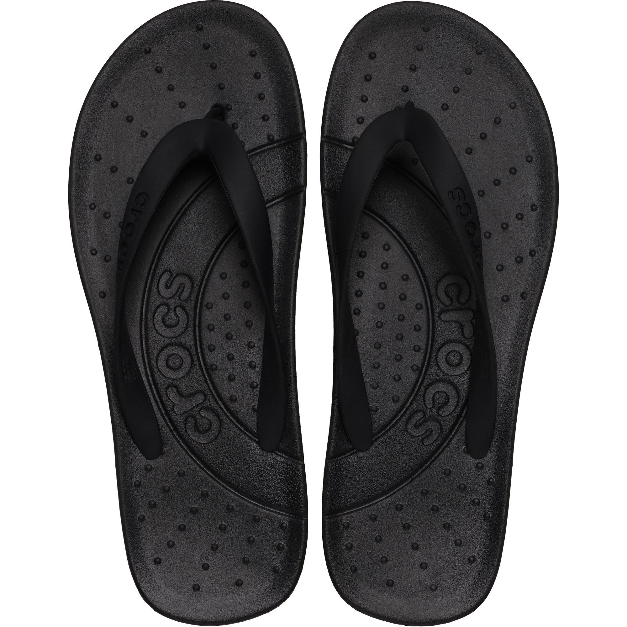 Black - Crocs - Flip Flops Adults - 4