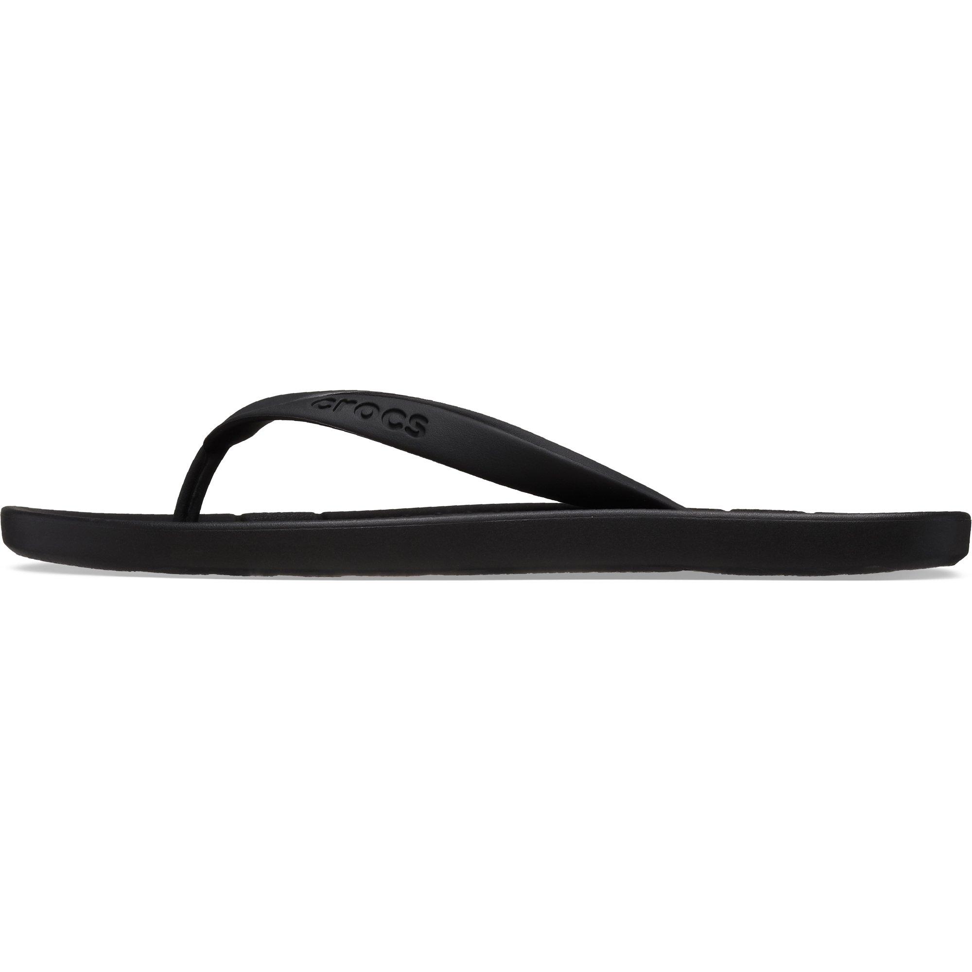 Black - Crocs - Flip Flops Adults - 7