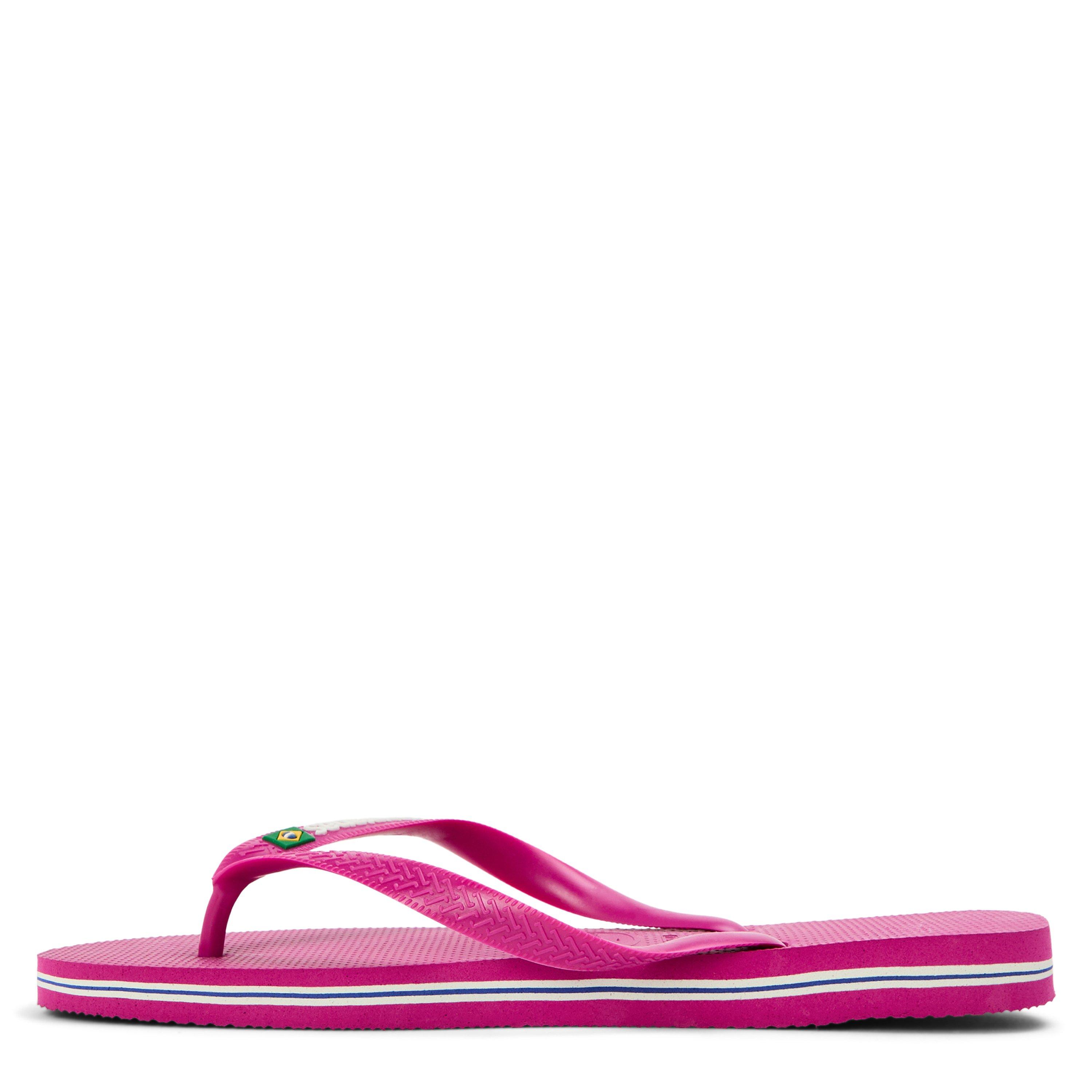 Rose Gum - Havaianas - Men's Hav Brasil Logo Ruby Red Flip Flops - 2