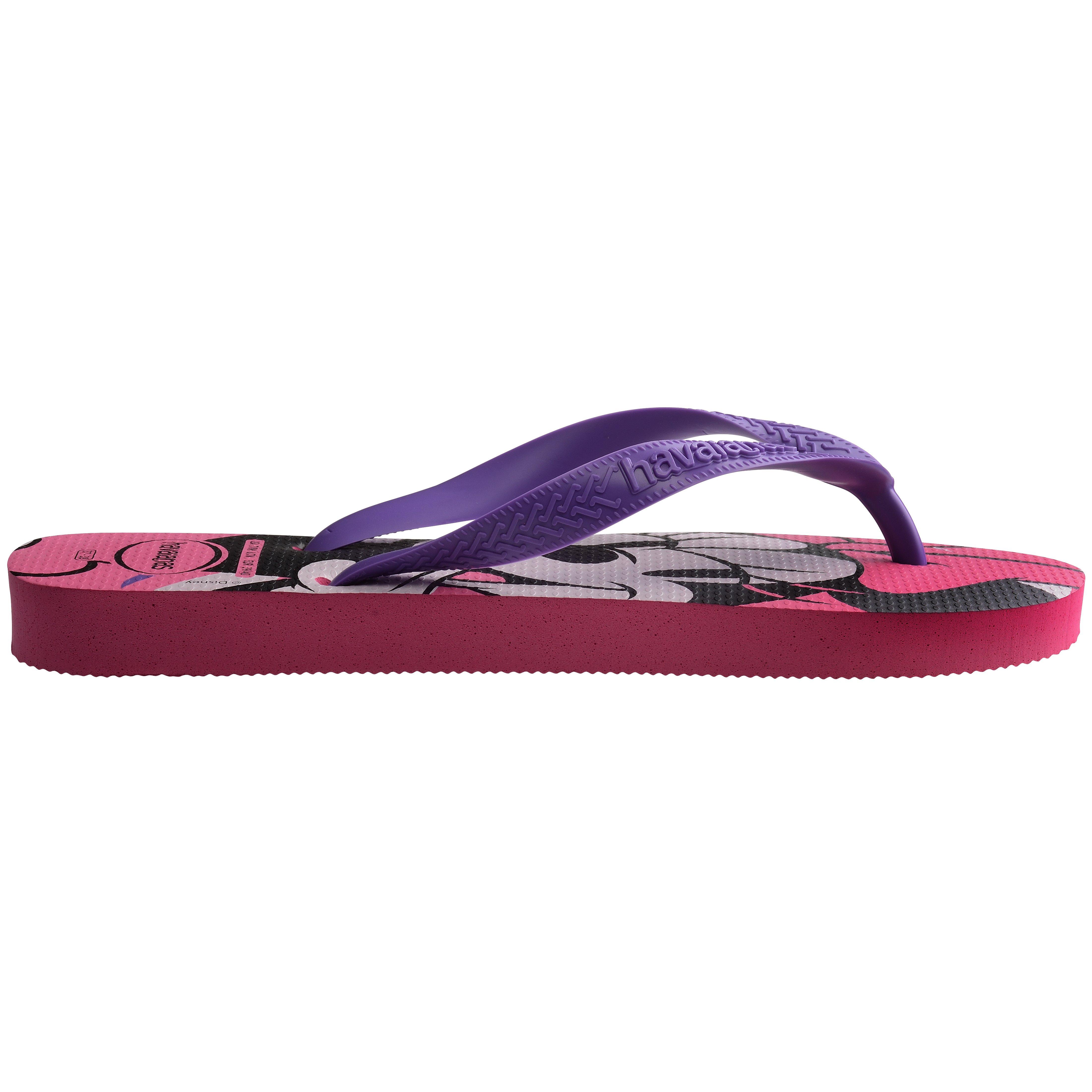 Pinkpink - Havaianas - Men's Top Disney Ruby Red and Black Flip Flops - 1