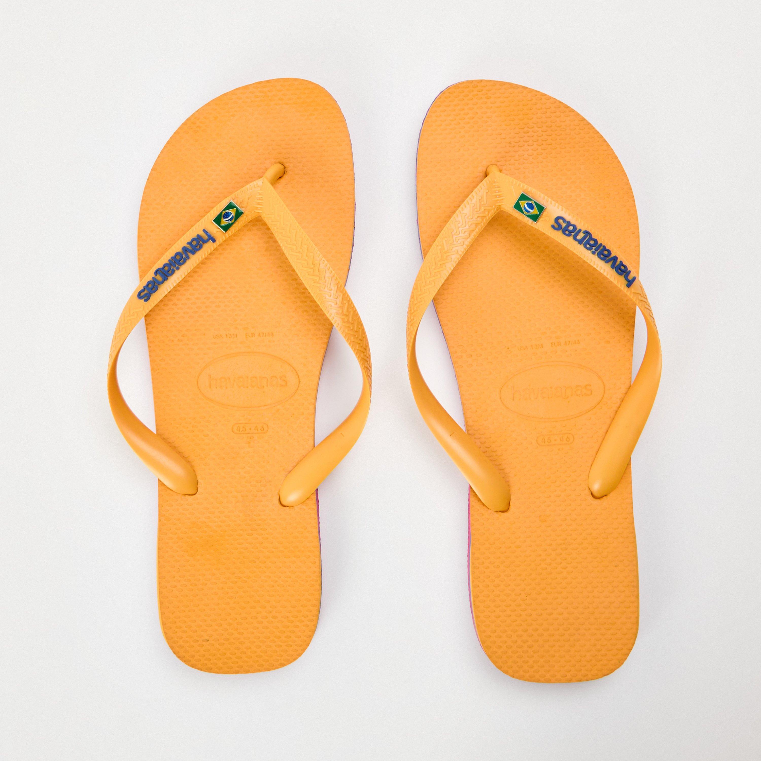 Orange Citrus - Havaianas - Men's Brasil Flip Flops - 4