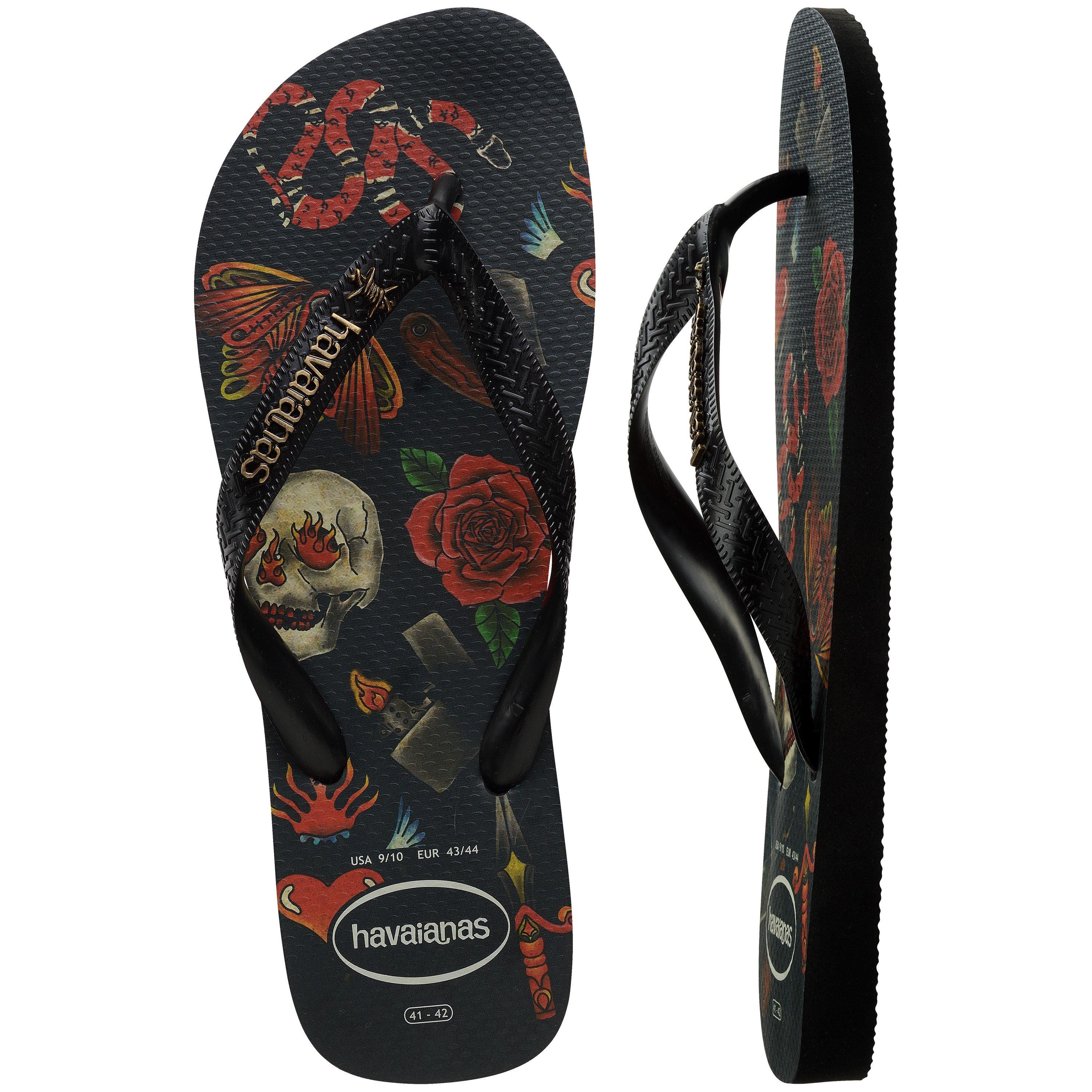Zwart/Zwart - Havaianas - Print Mn Sn99 - 3