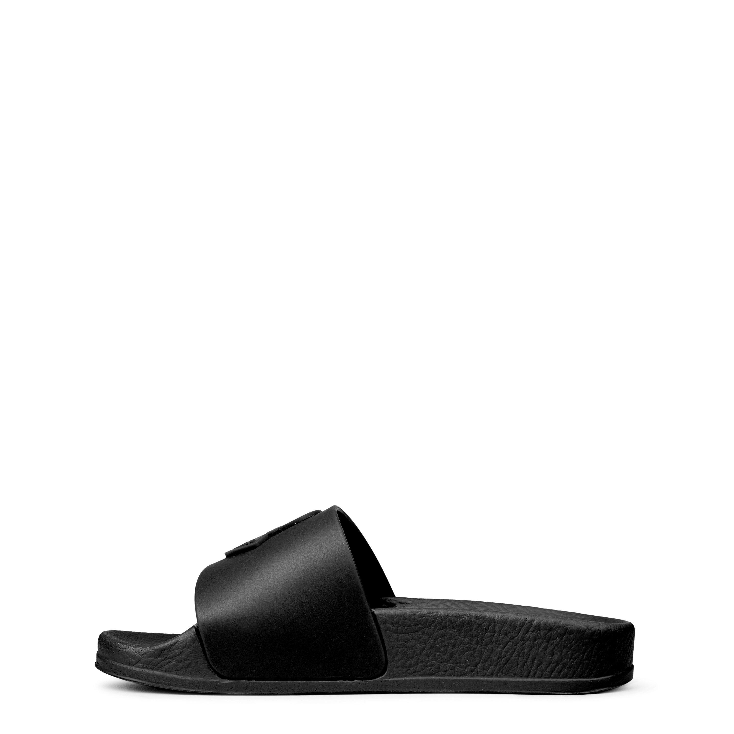 Black 999 - Moncler - Men's Basile Logo Sliders - 4