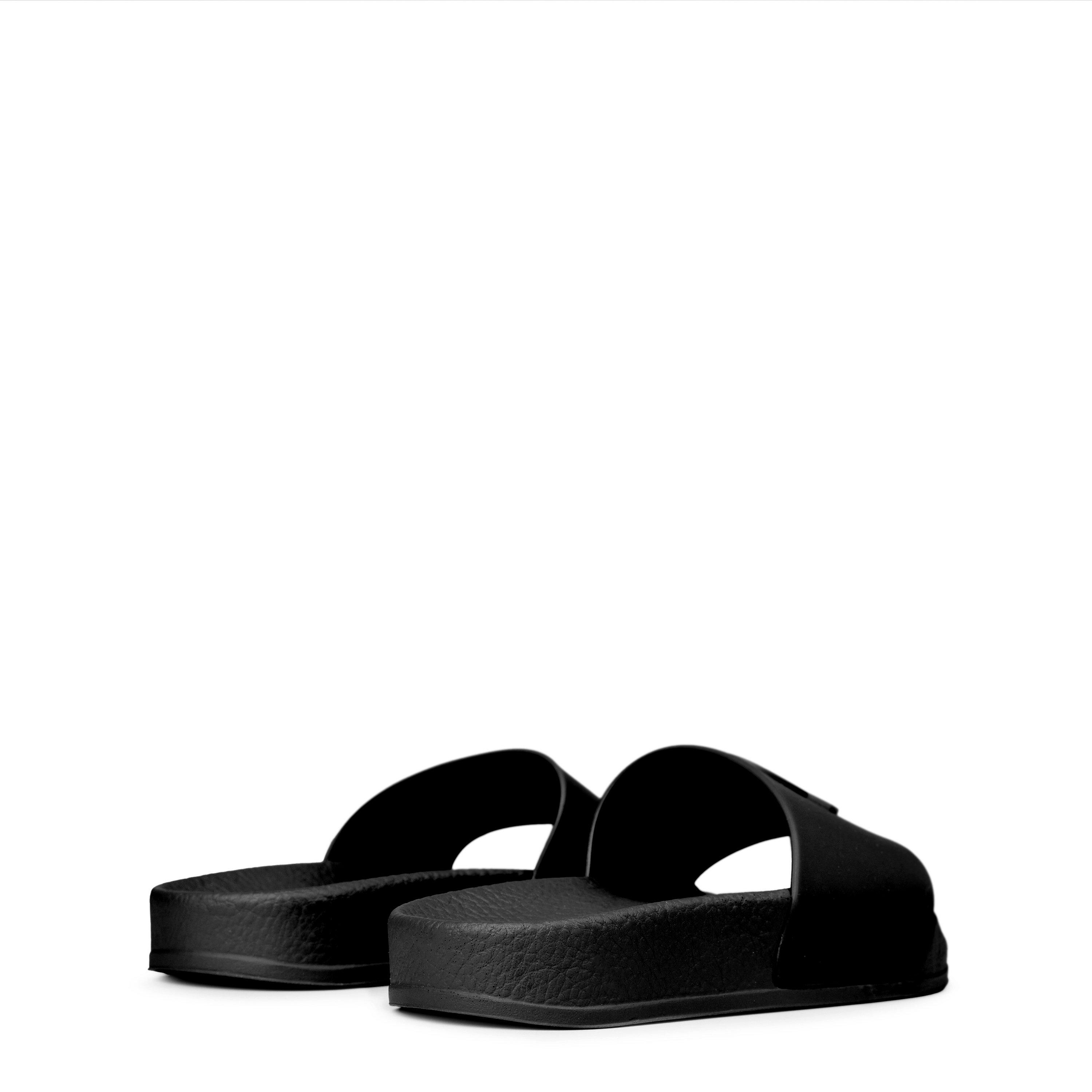 Black 999 - Moncler - Men's Basile Logo Sliders - 6