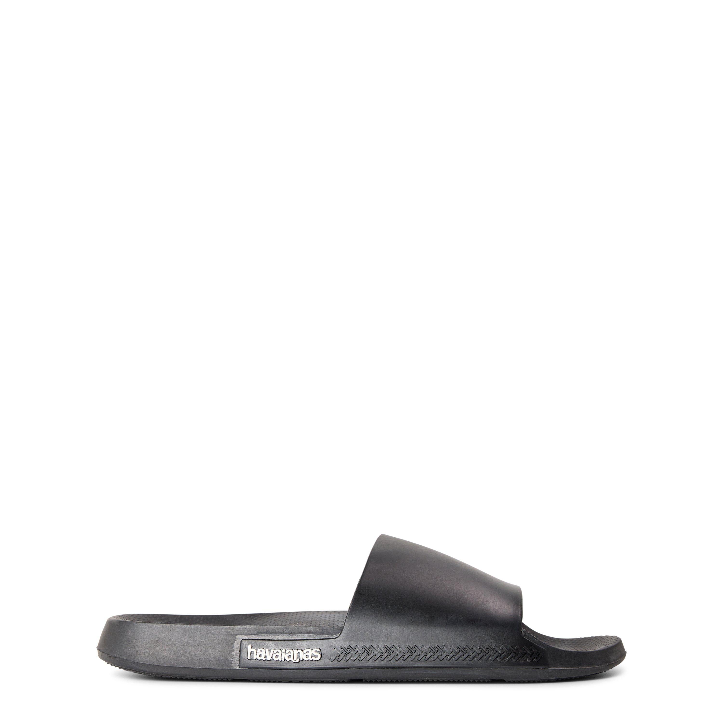 Havaianas Men's Slide Classic Amazonia Flip Flops - Black/Black - 8/9