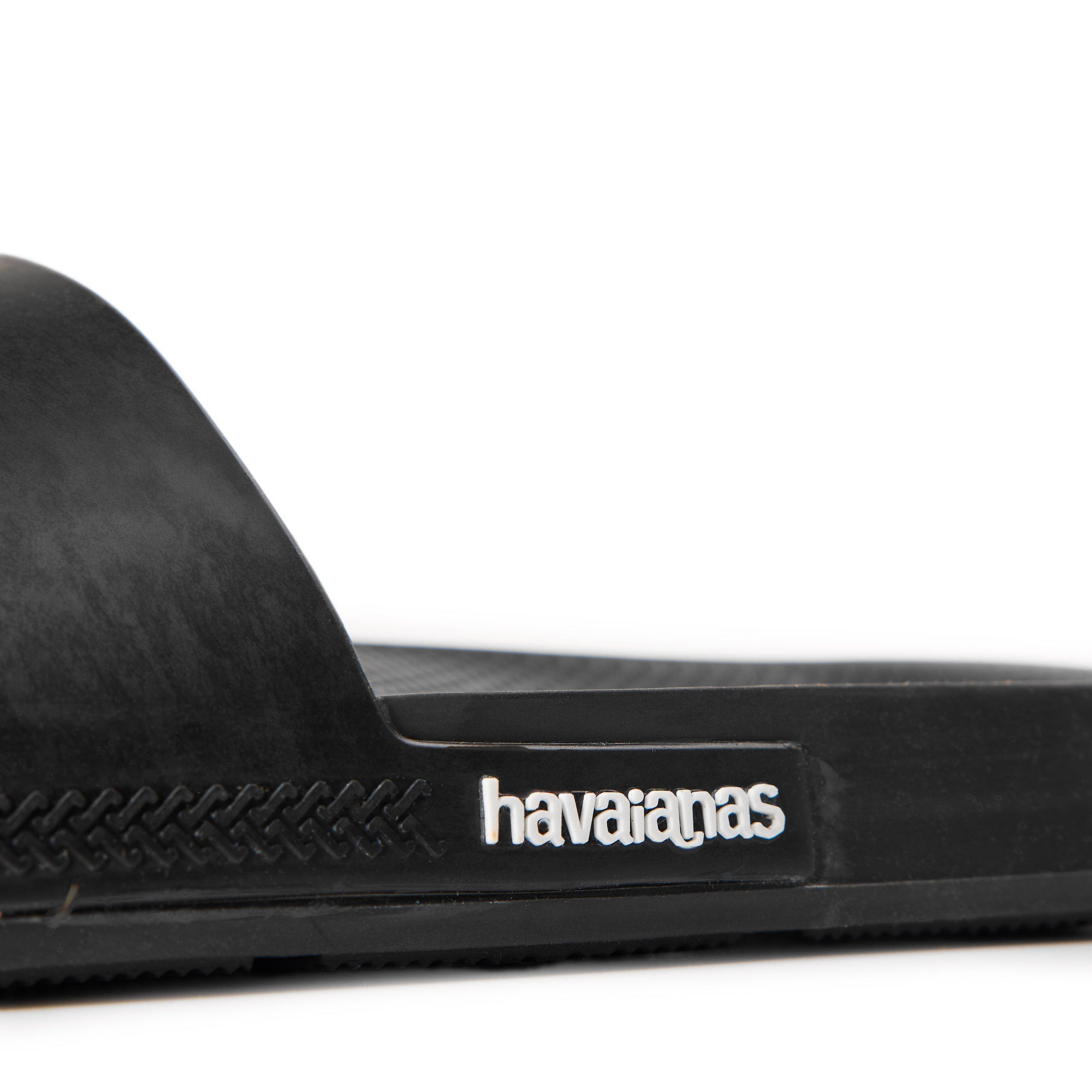 Black/Black - Havaianas - Men's Slide Classic Amazonia Flip Flops - 3