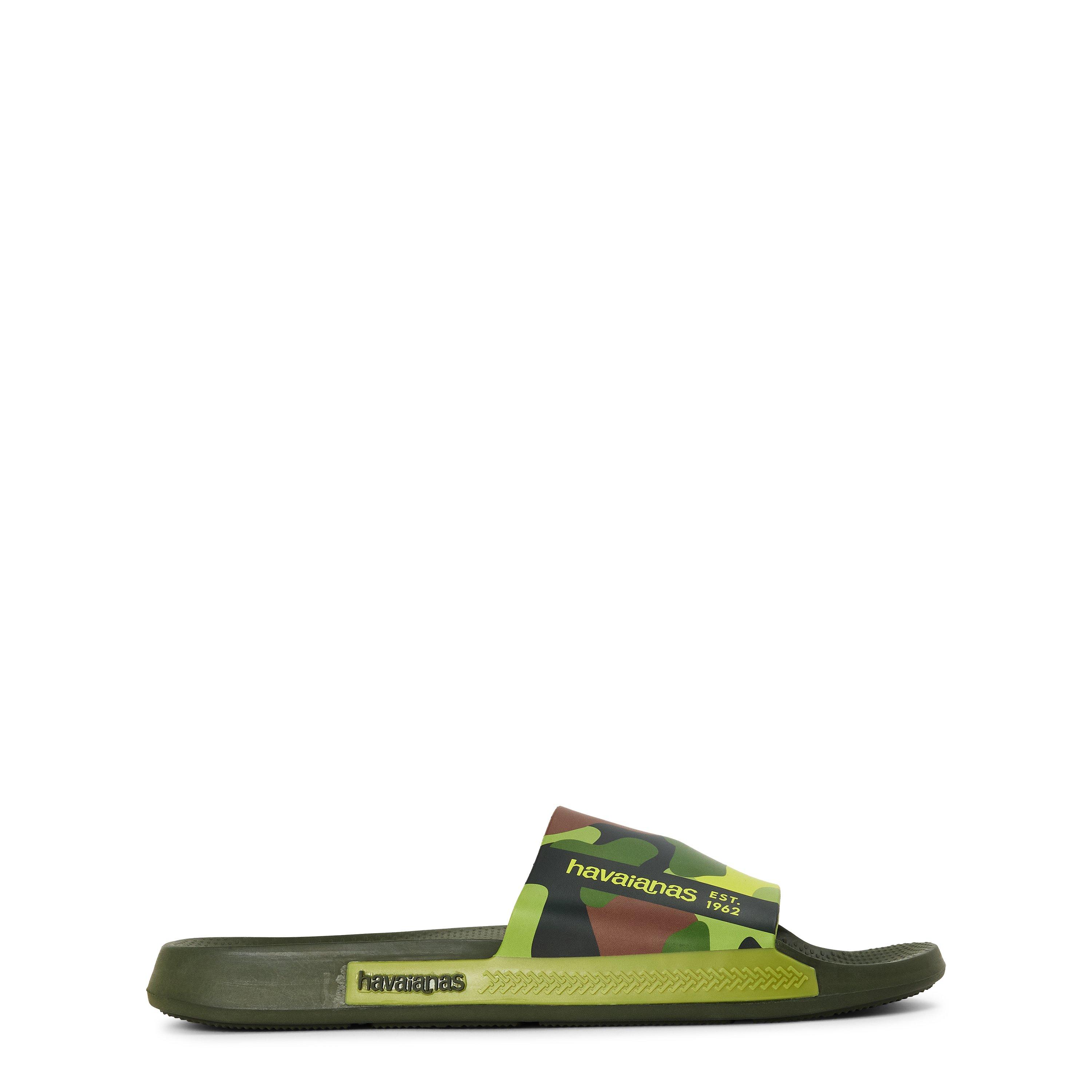 Green - Havaianas - Hav. Slide Print Green 43/44 Flip Flops Mens - 1