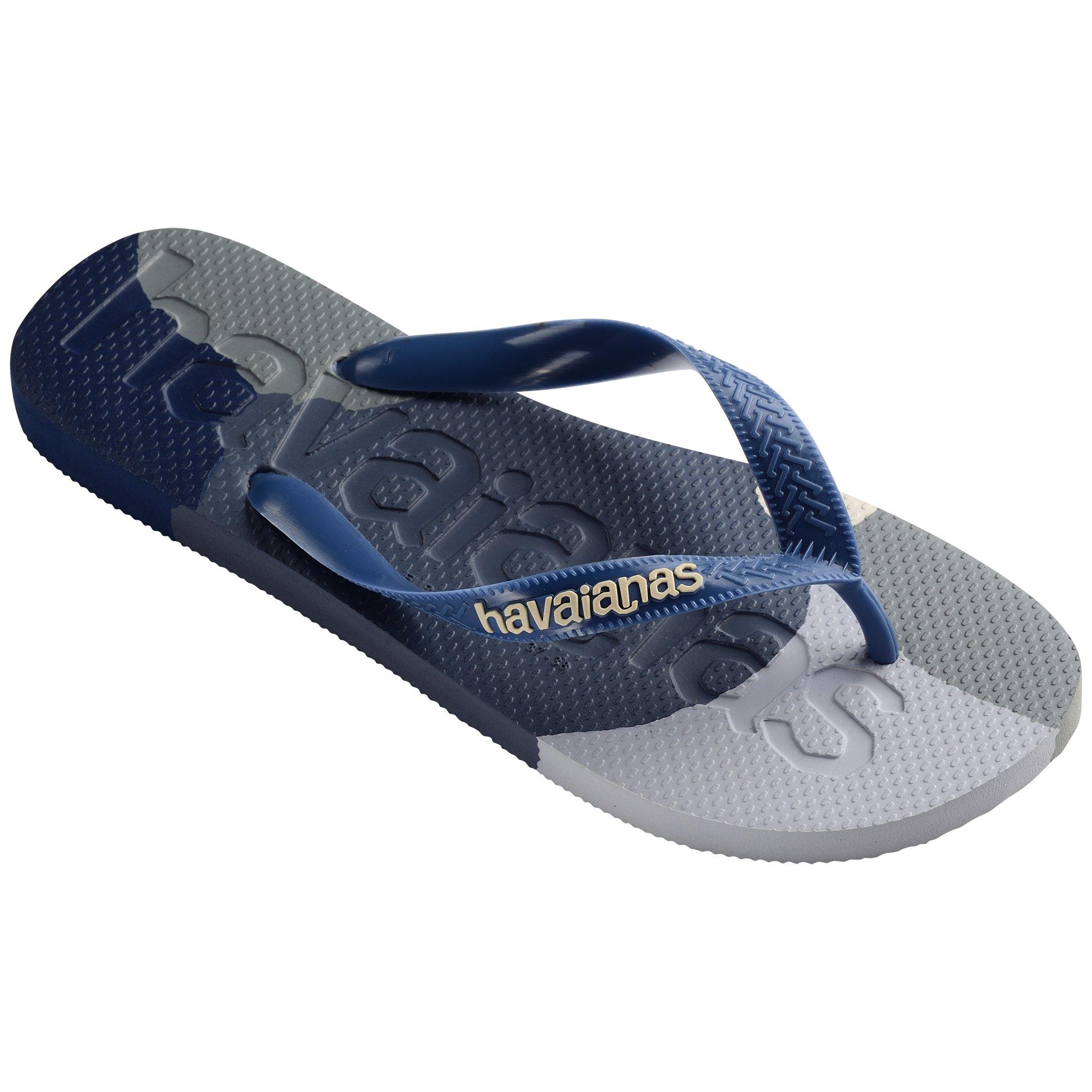 Indigo plava - Havaianas - Hav. Top Logomania Colors Ii Crysta Flip Flops Mens - 2