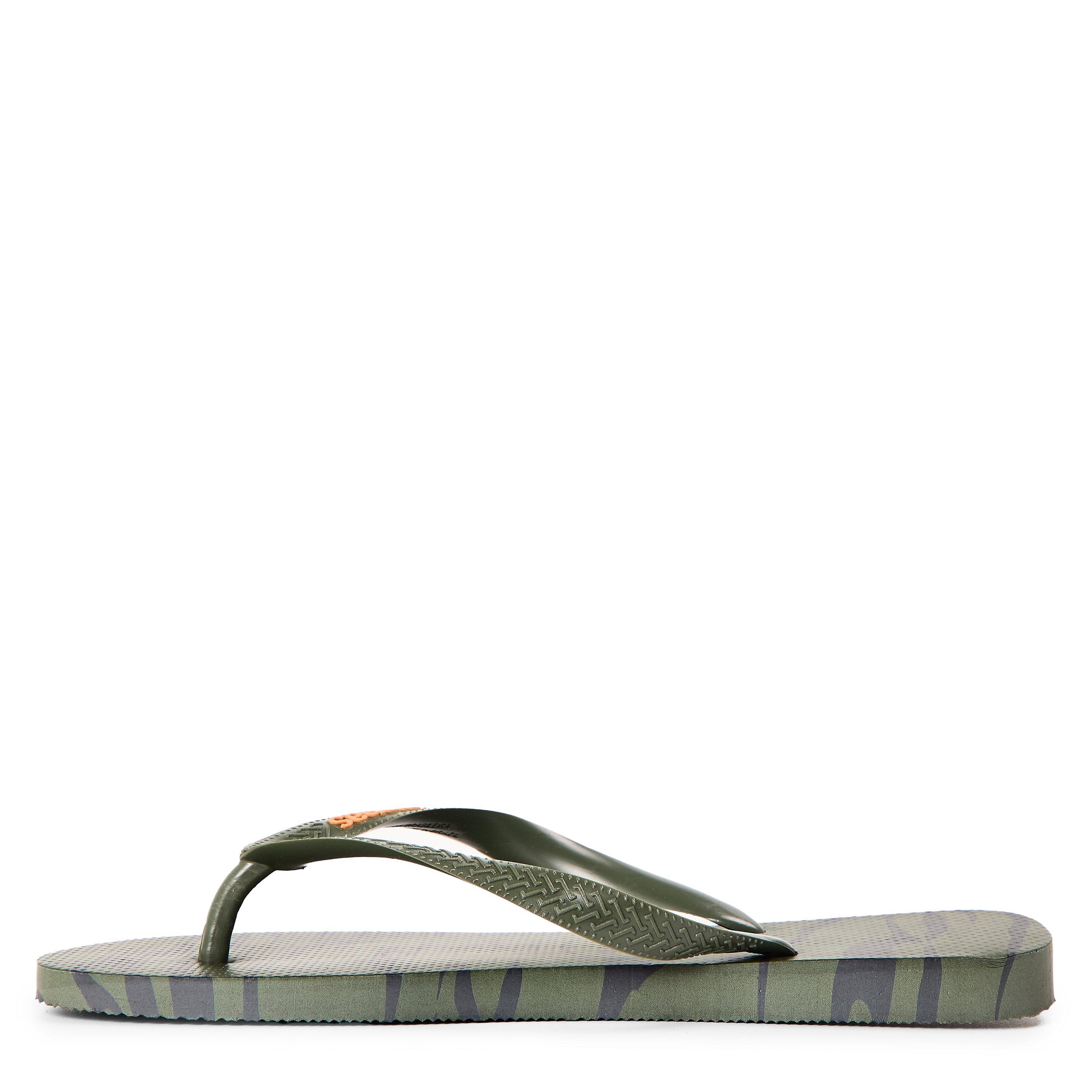 Green - Havaianas - Hav. Top Camouflage Green 45/46 Flip Flops Mens - 2