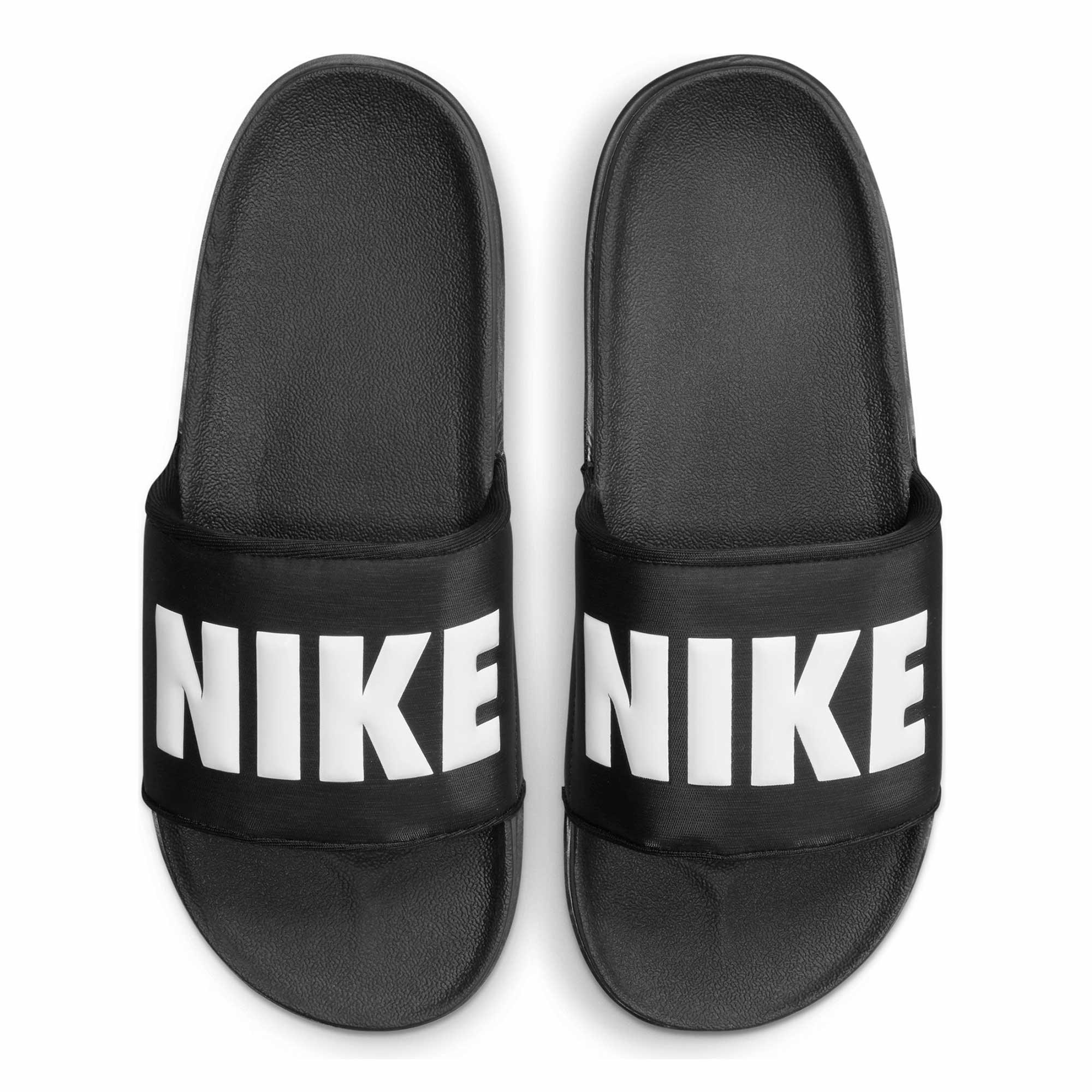 Blk/Wht-Blk - Nike - Offcourt Slide Mens Sandals - 1