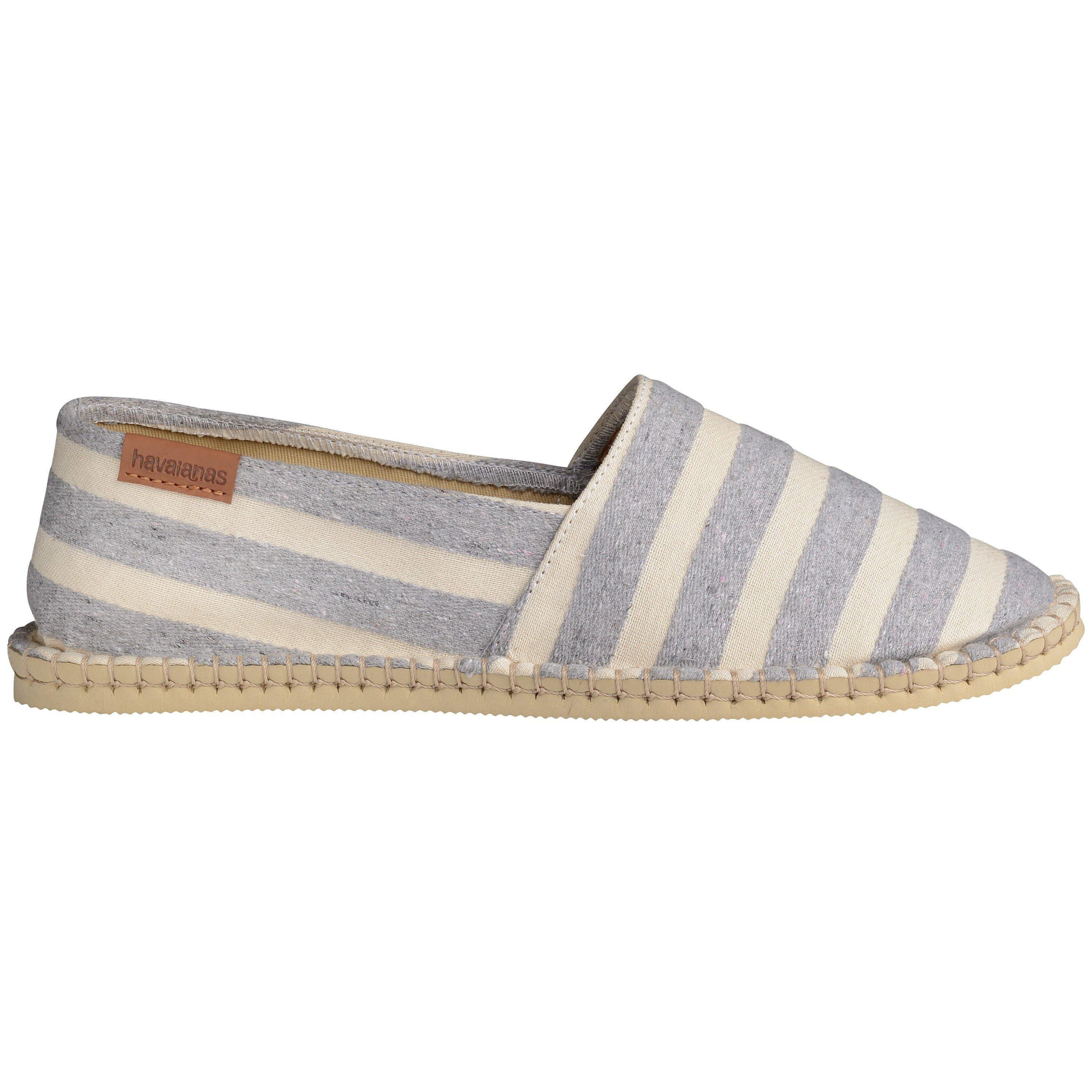 Grey - Havaianas - Hav. Origine Iv Print Navy/Sand 044 Flip Flops Mens - 1