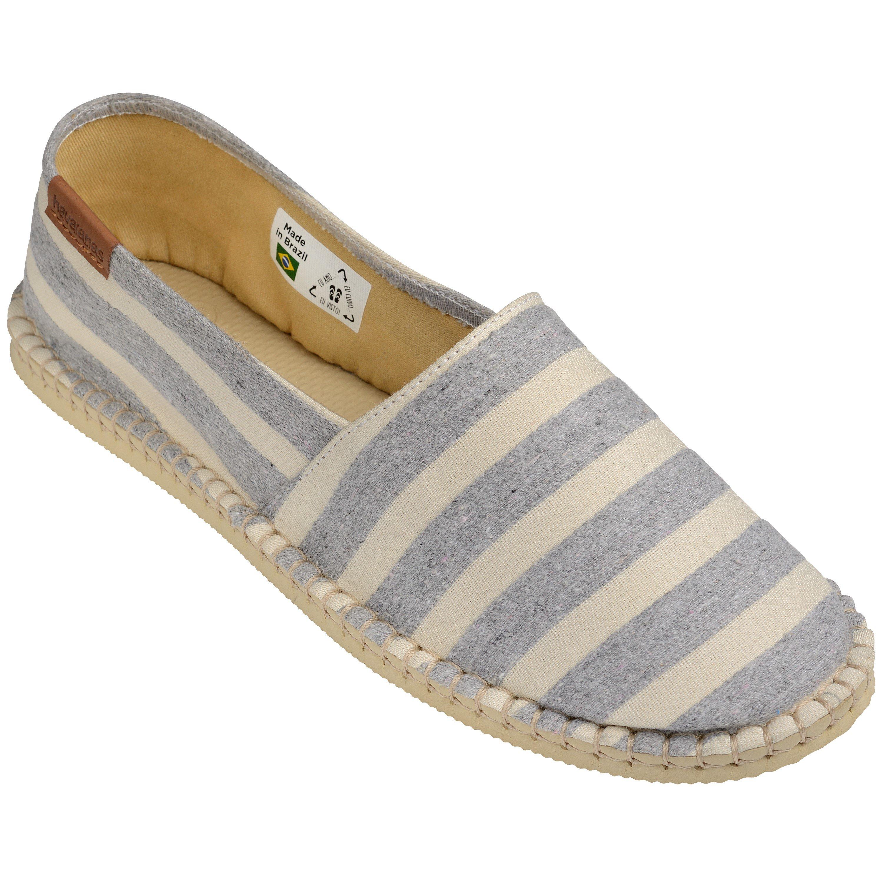 Grey - Havaianas - Hav. Origine Iv Print Navy/Sand 044 Flip Flops Mens - 2