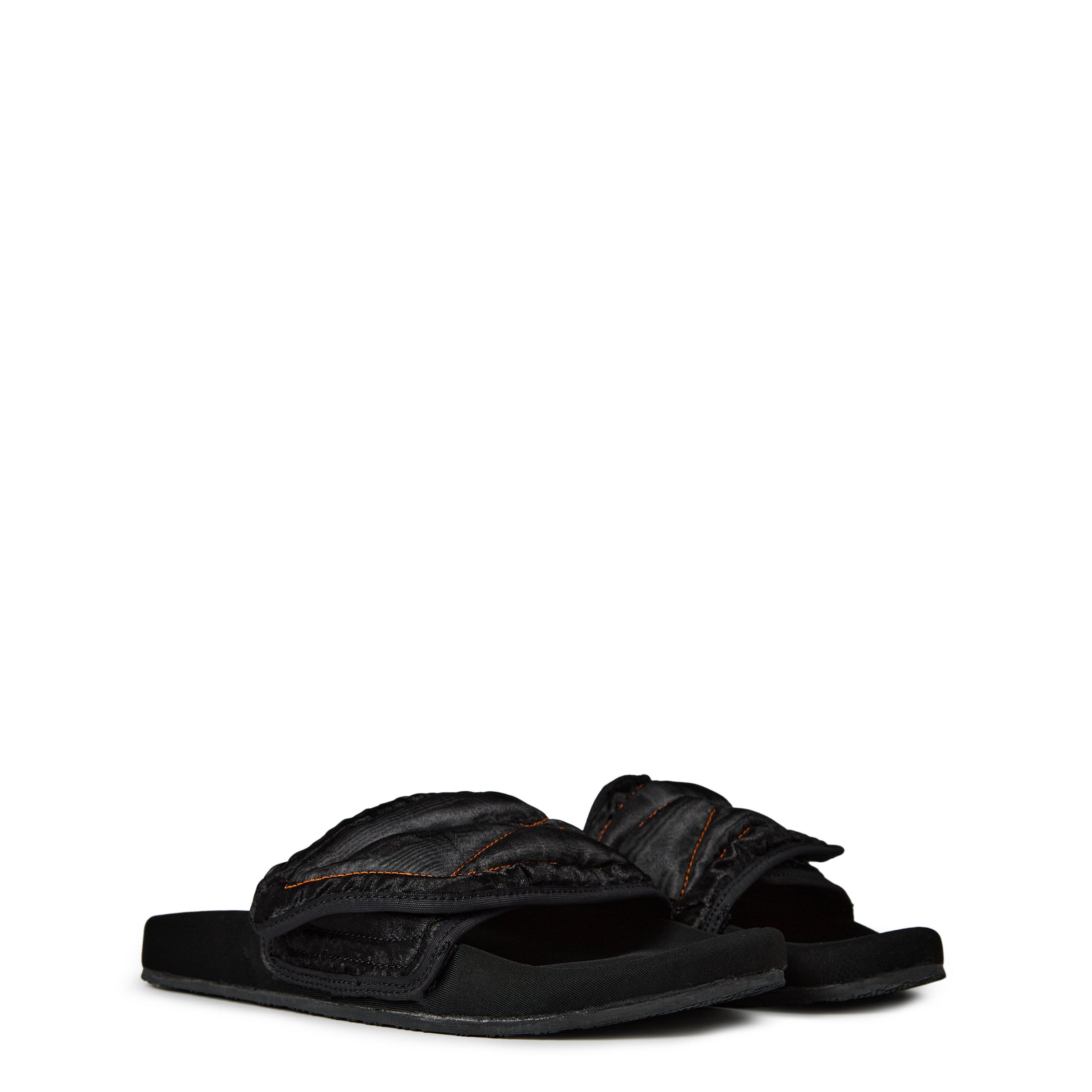 Black - Heron Preston - Fabric Sliders - 3