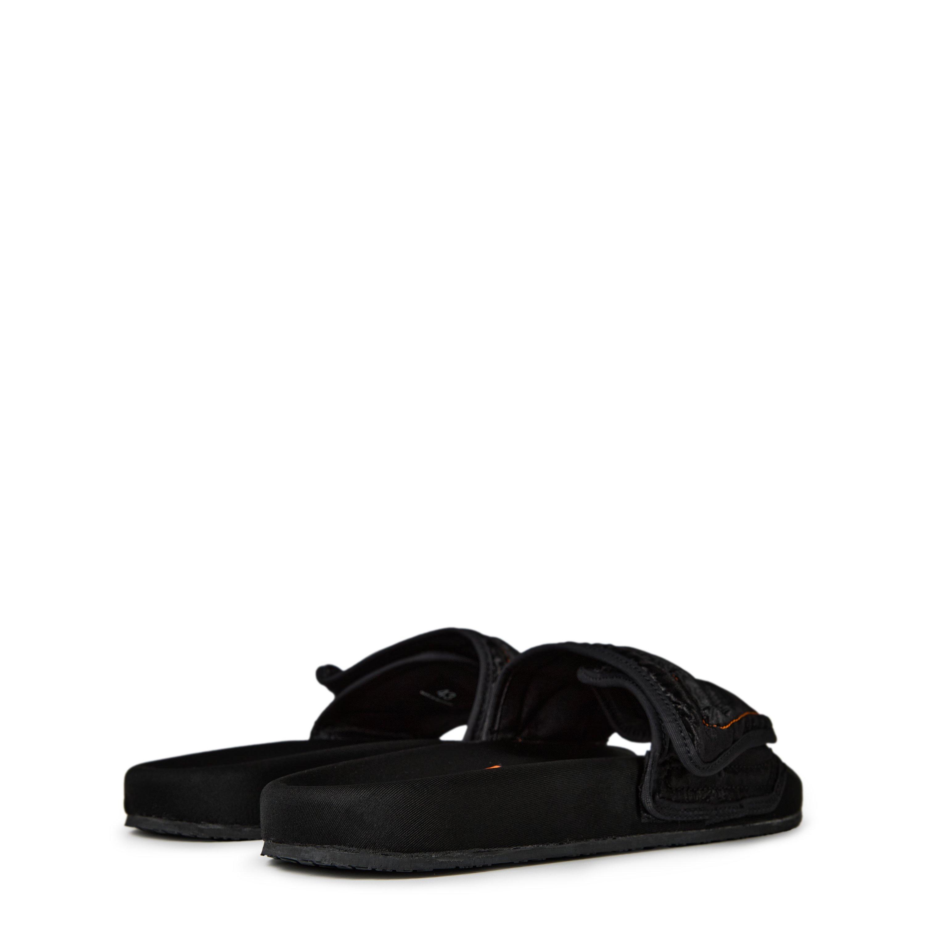 Black - Heron Preston - Fabric Sliders - 4