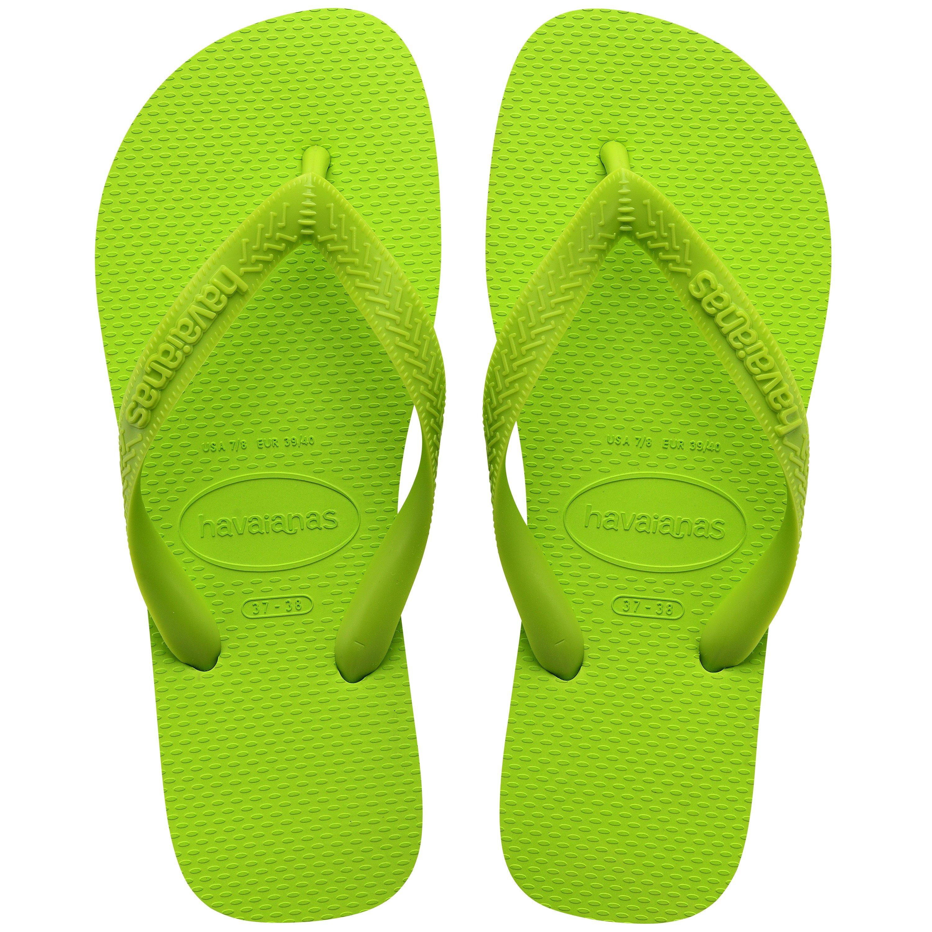 Lemon Green - Havaianas - Hav. Top Pink Electric 43/44 Flip Flops Mens - 3