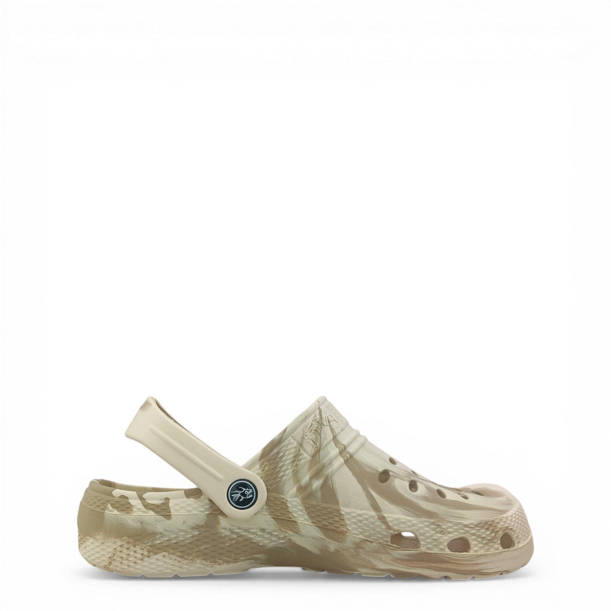 Hot Tuna Men's Cloggs - Beige Marble - 7 (41)