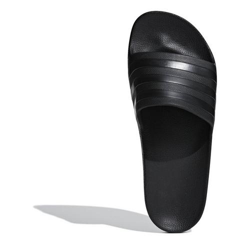 Black - adidas - Adilette Aqua Mens Slide Sandals - 5