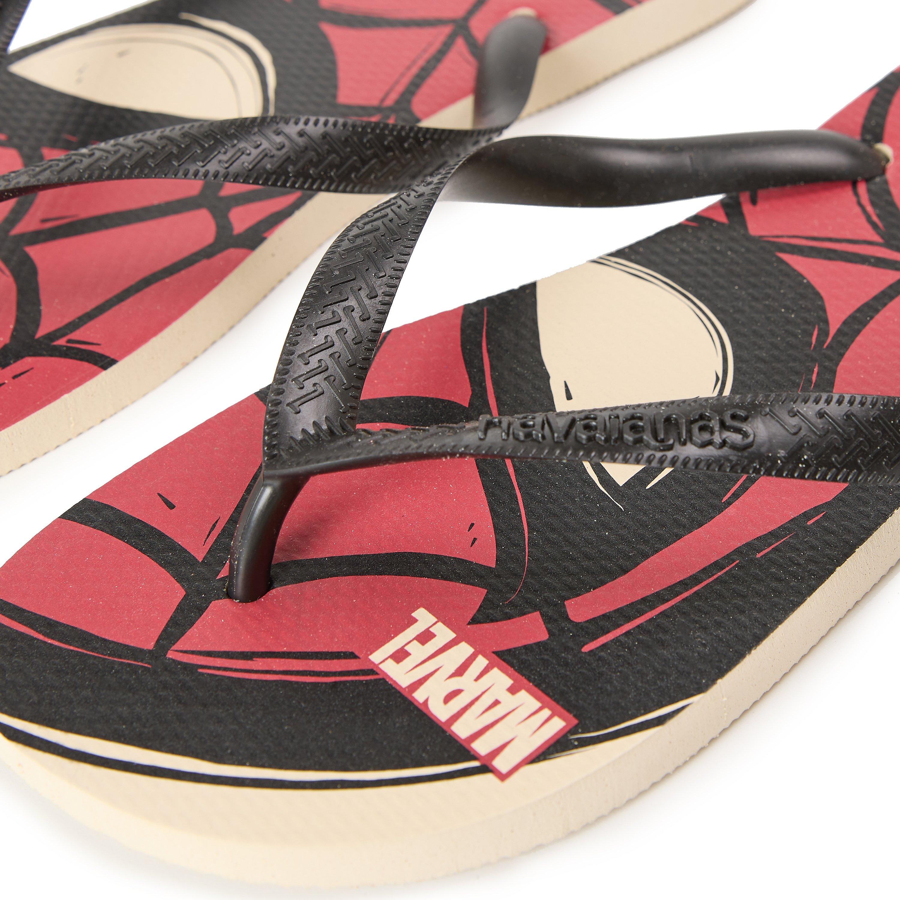 Beige - Havaianas - Hav. Top Marvel Logomania Beige 45/ Flip Flops Mens - 3