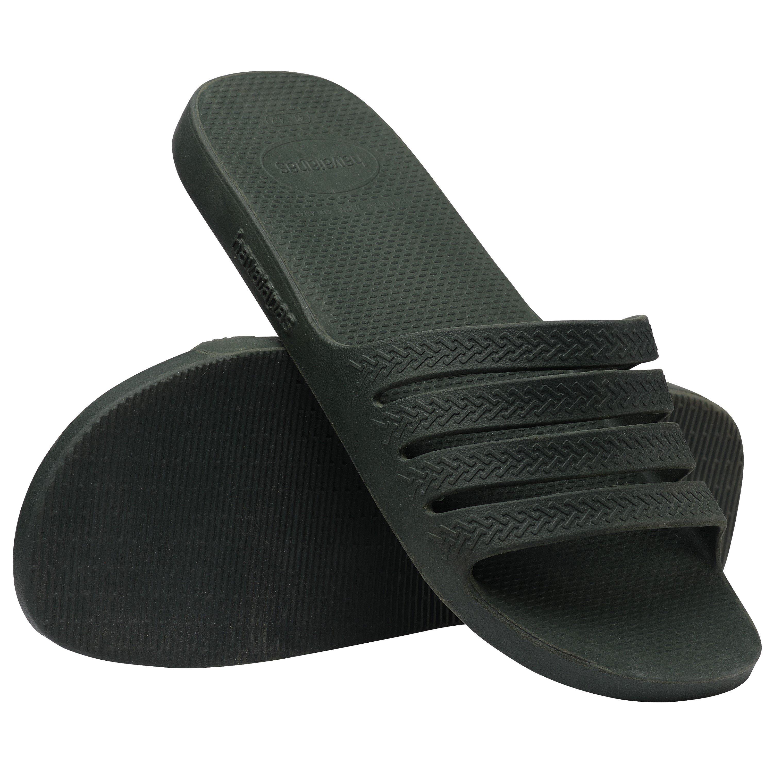 Green - Havaianas - Hav. Slide Stradi Green 43/44 Flip Flops Mens - 3