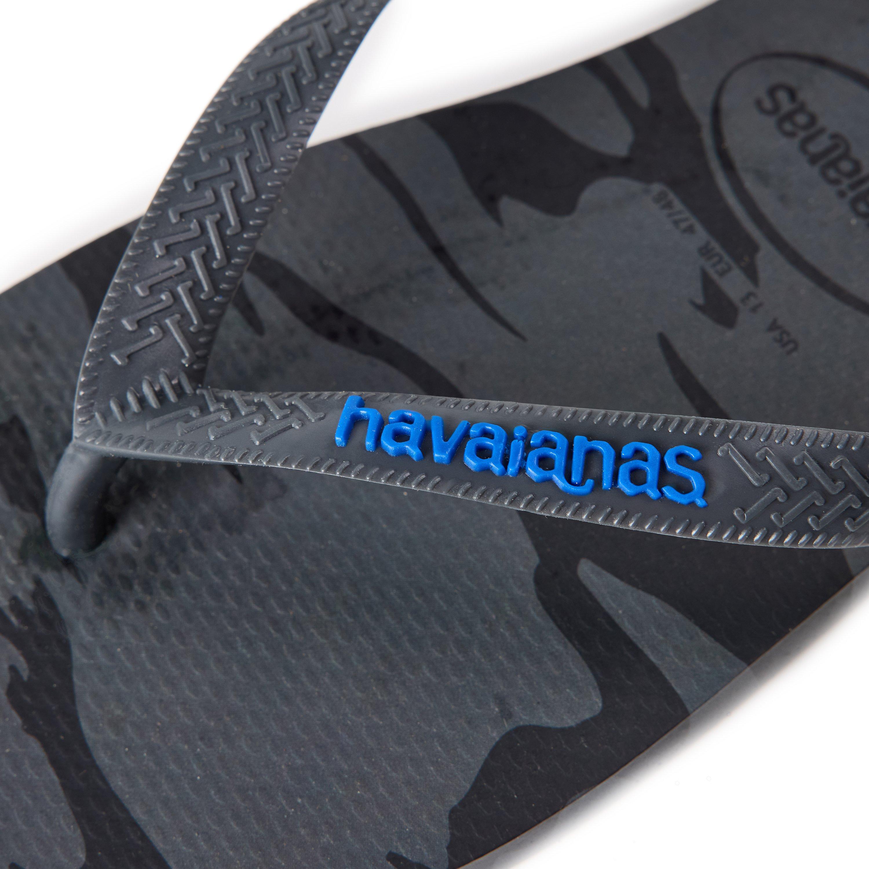 Nieuw Grafiet - Havaianas - Havaianas Hav. Top Camouflage New Graphite 43 Flip Flops Mens - 3
