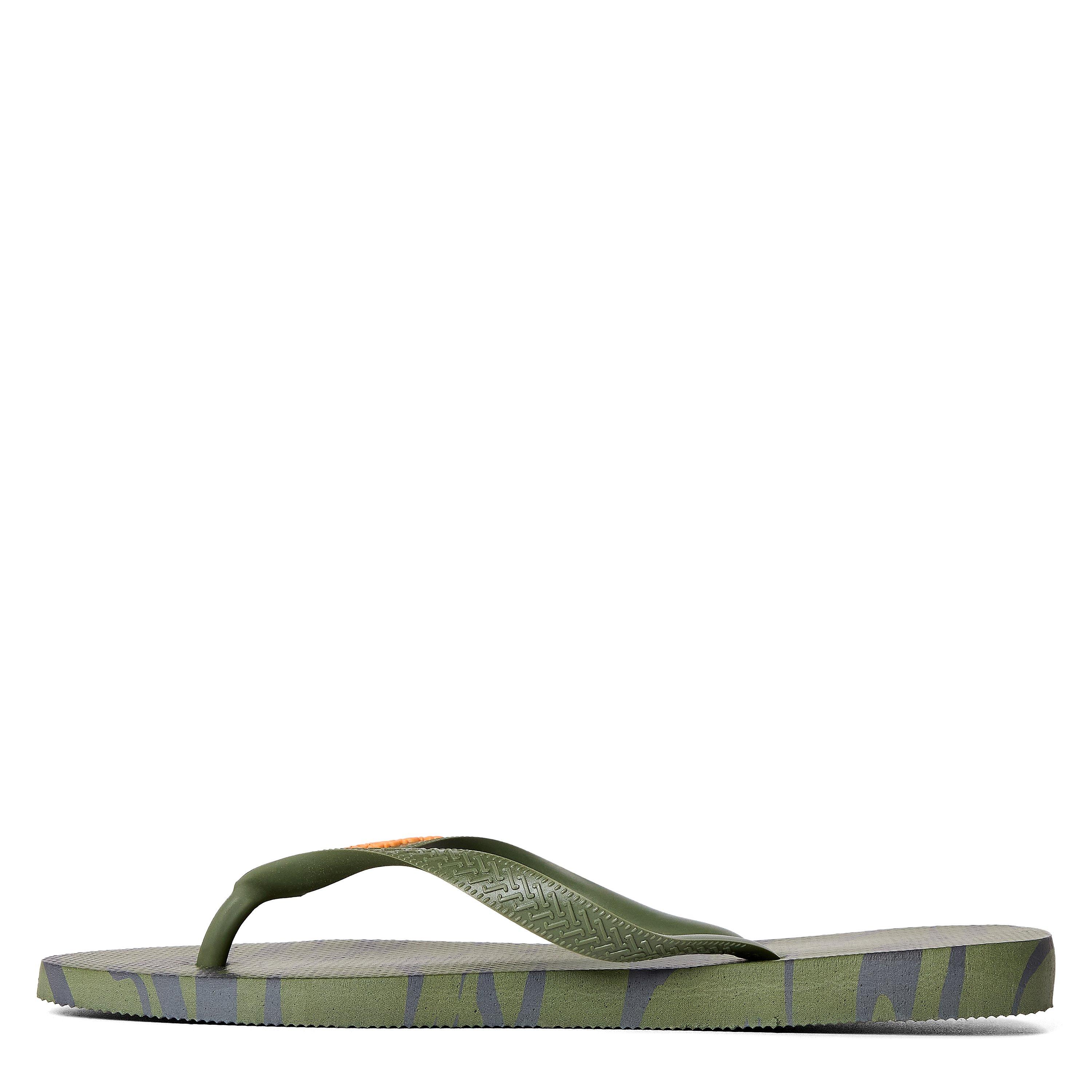 Green - Havaianas - Hav. Top Camouflage Green 43/44 Flip Flops Mens - 2