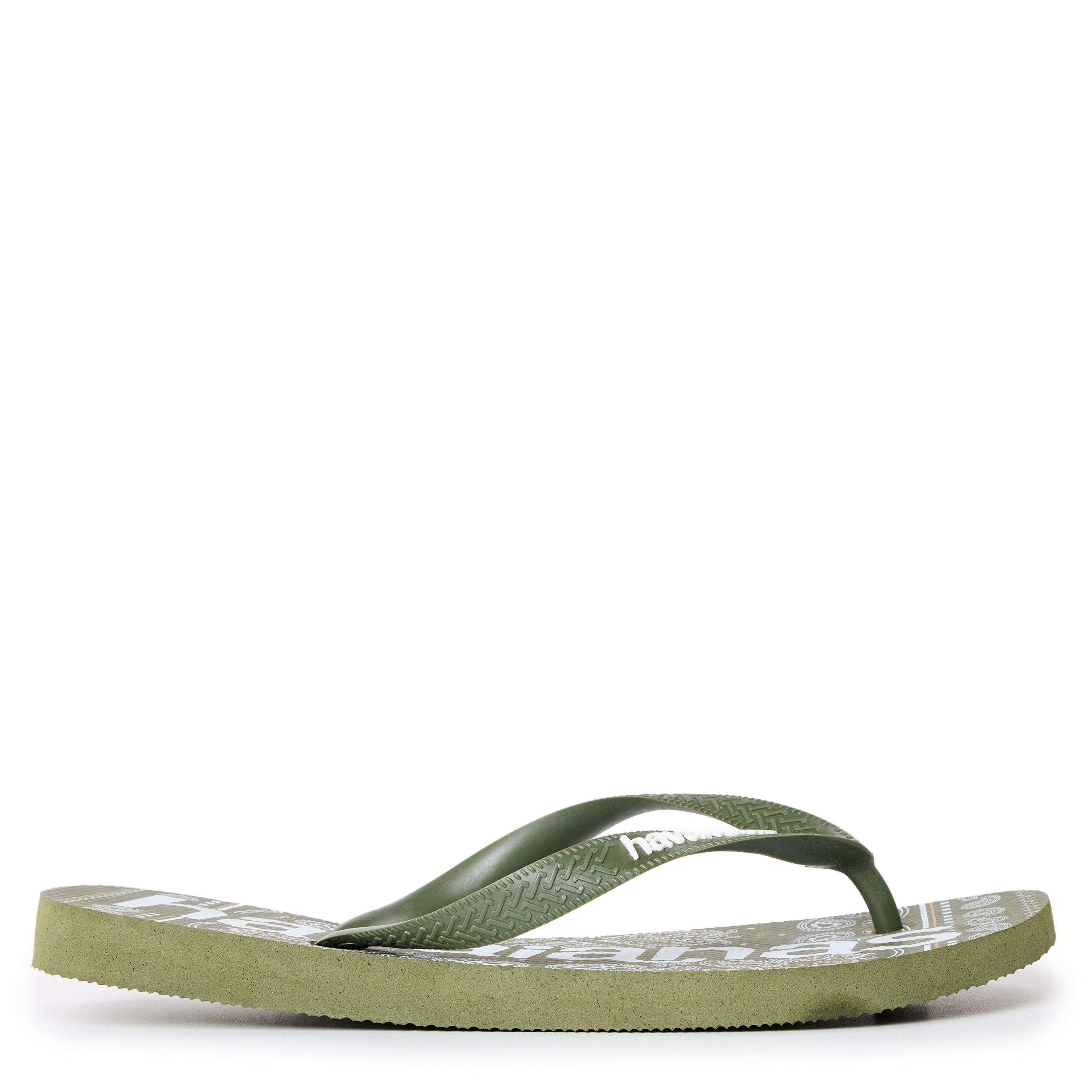 Havaianas Havaianas Hav. Top Logomania Fashion Green 43 Flip Flops Mens