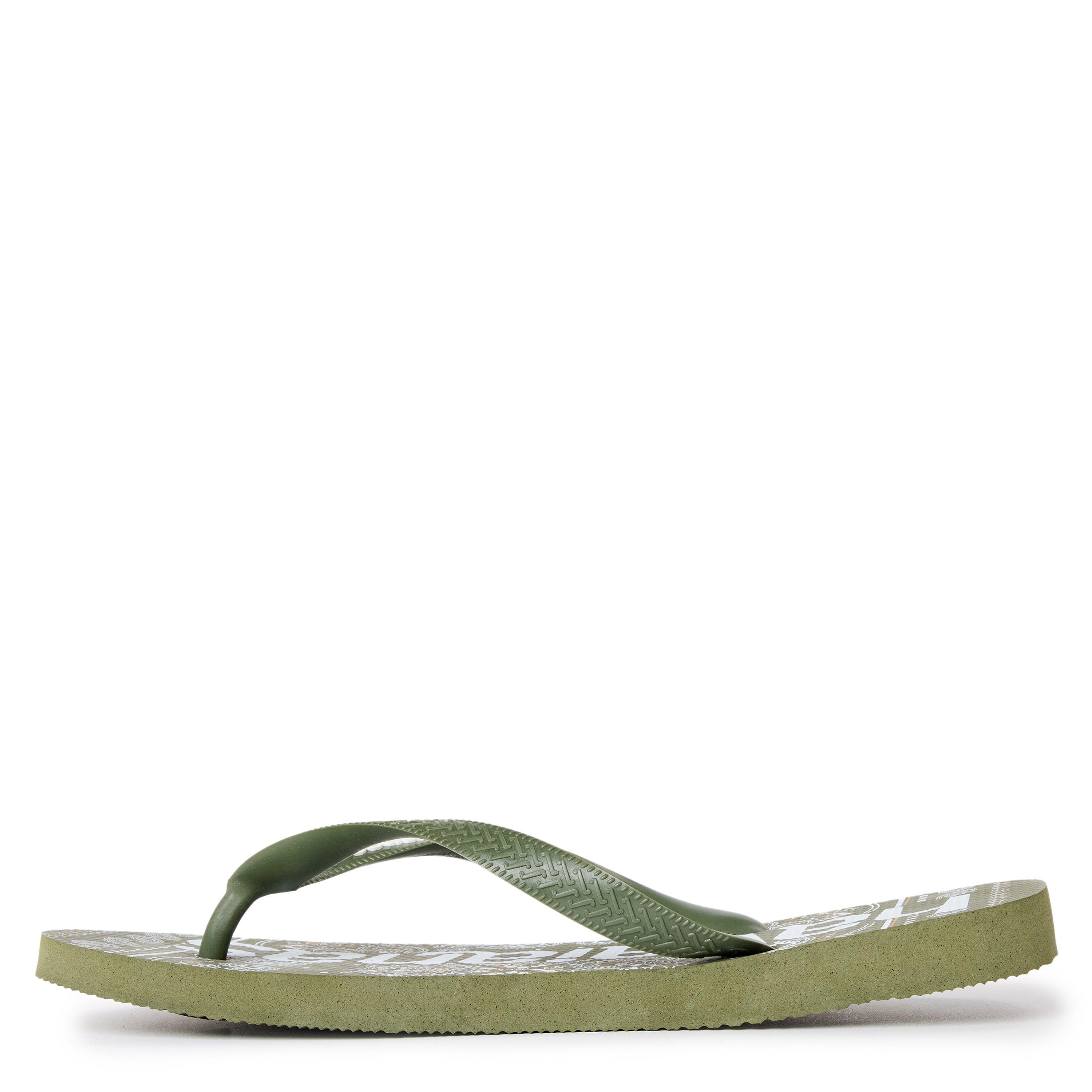 Zelena - Havaianas - Hav. Top Logomania Fashion Green 43 Flip Flops Mens - 2