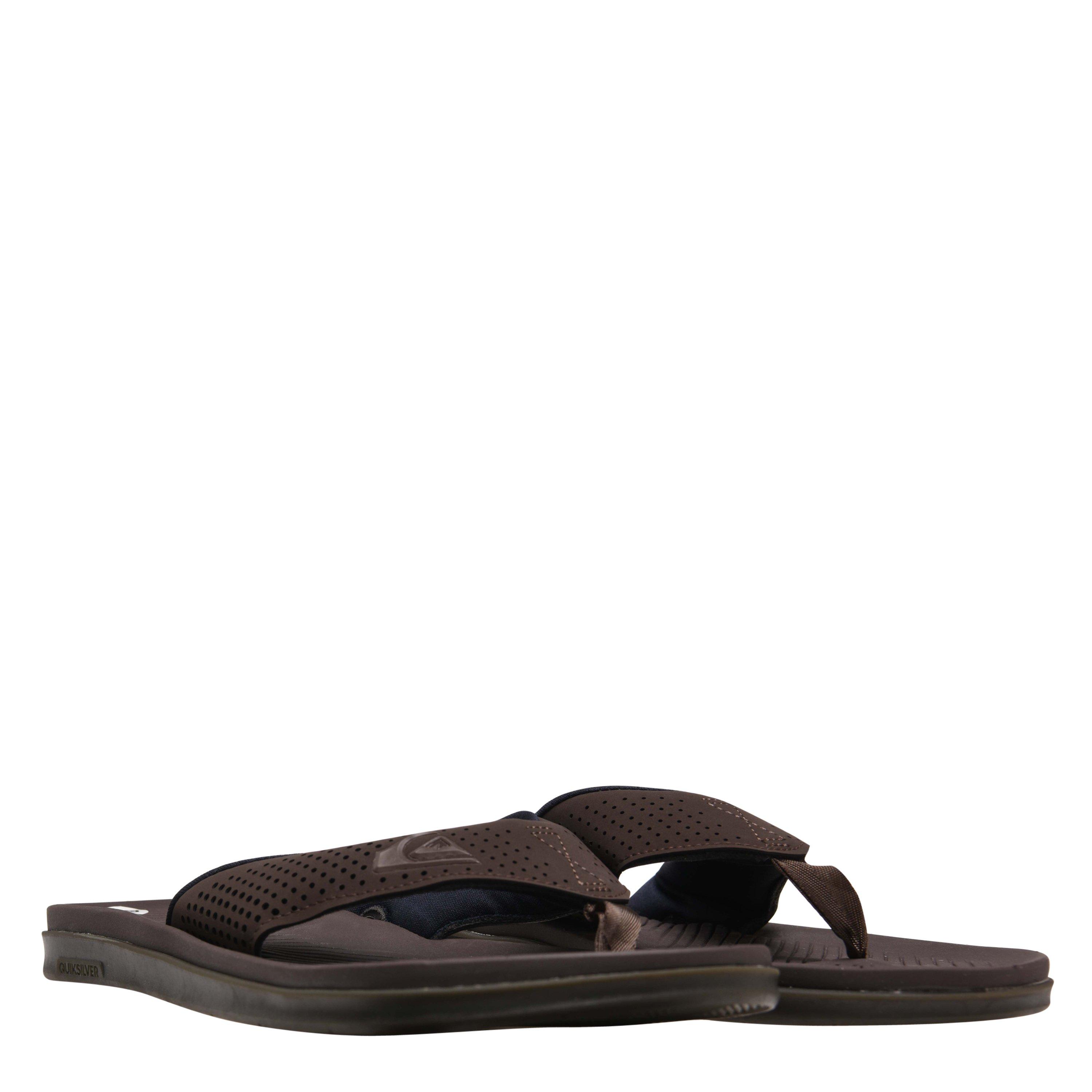 Brown - Quiksilver - Haleiwa Flip Flops Mens - 3