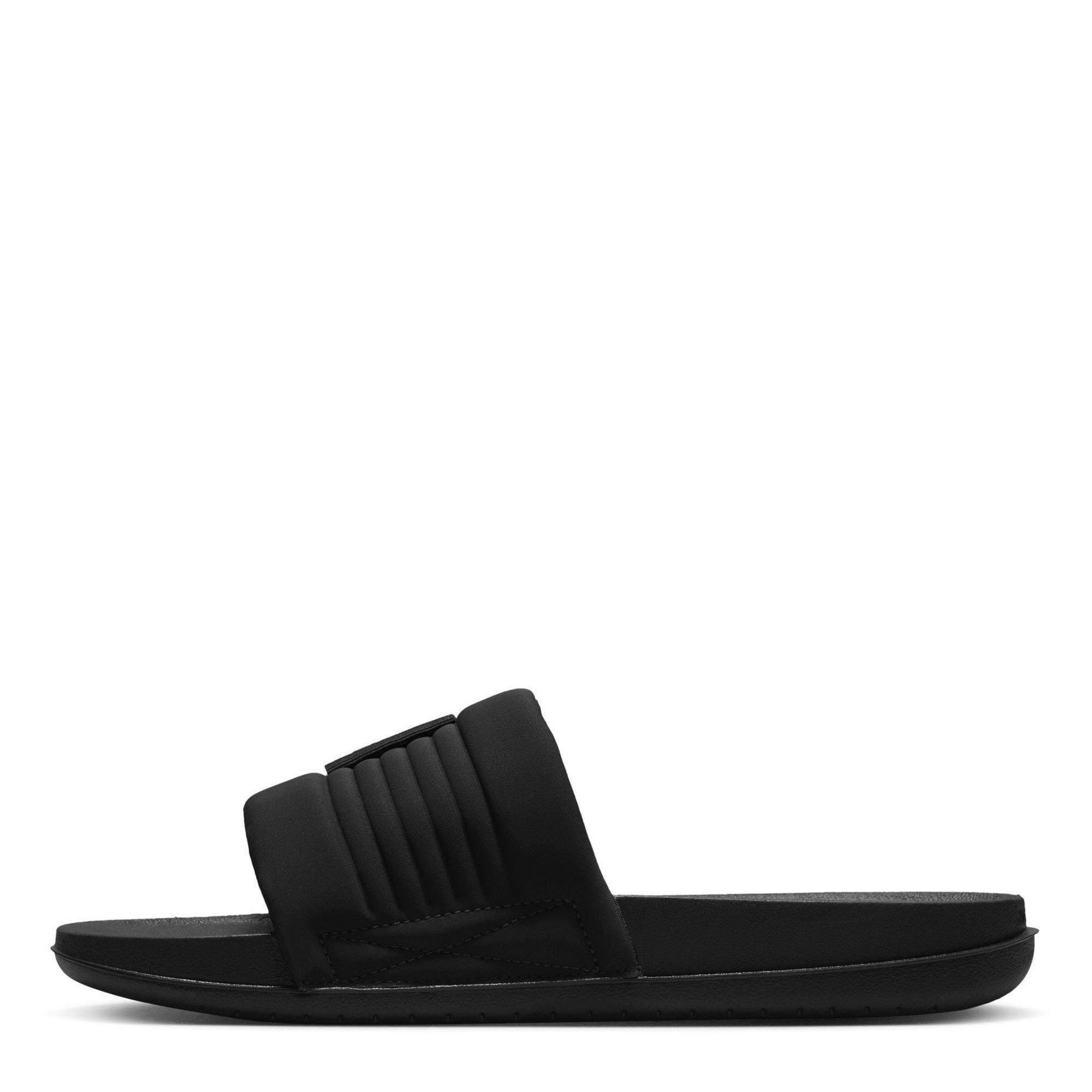 Blk/Wht-Blk - Nike - Nike OffCourt Adjust Mens Slide Sandals - 2