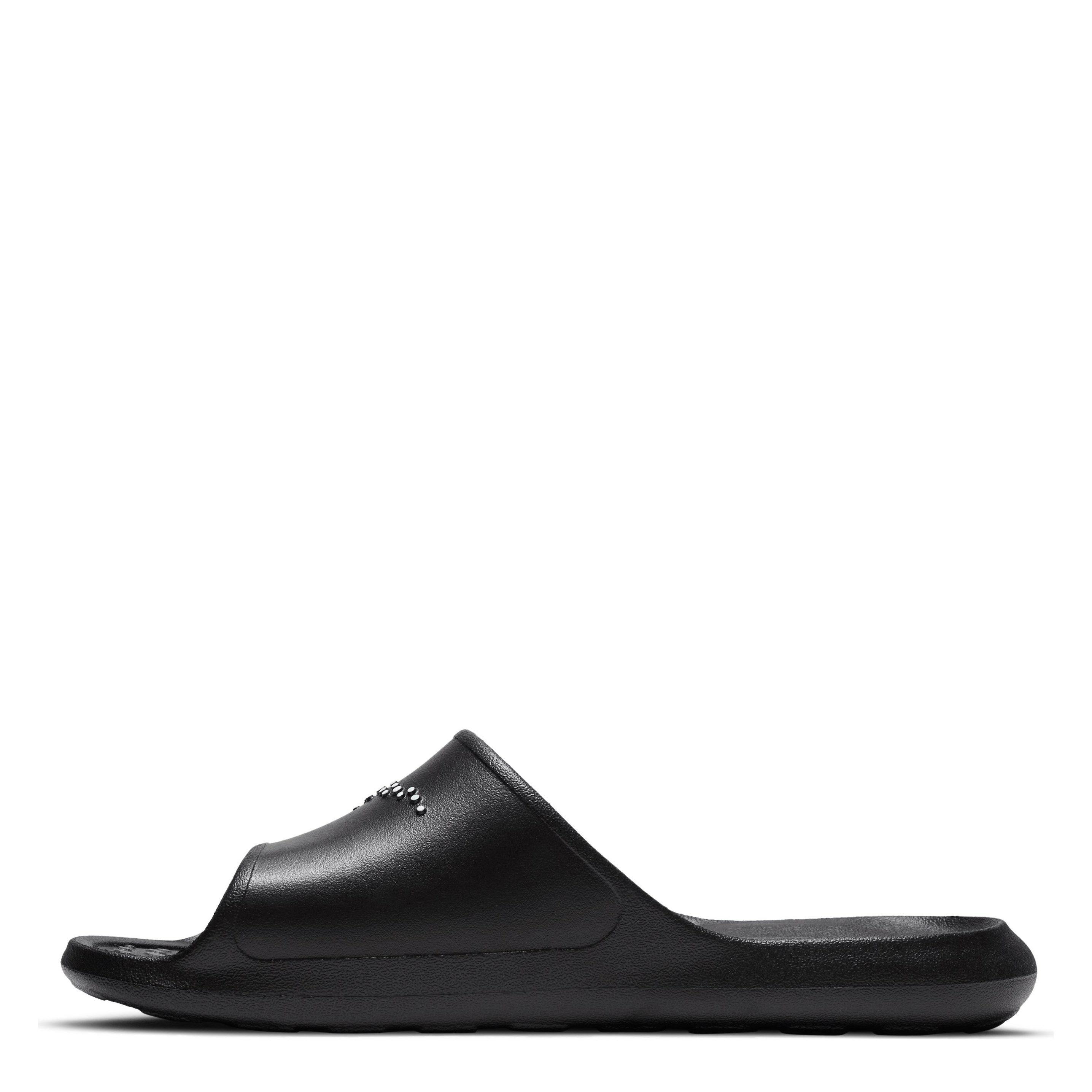 Black/White - Nike - Victori Shower Sliders Mens - 2