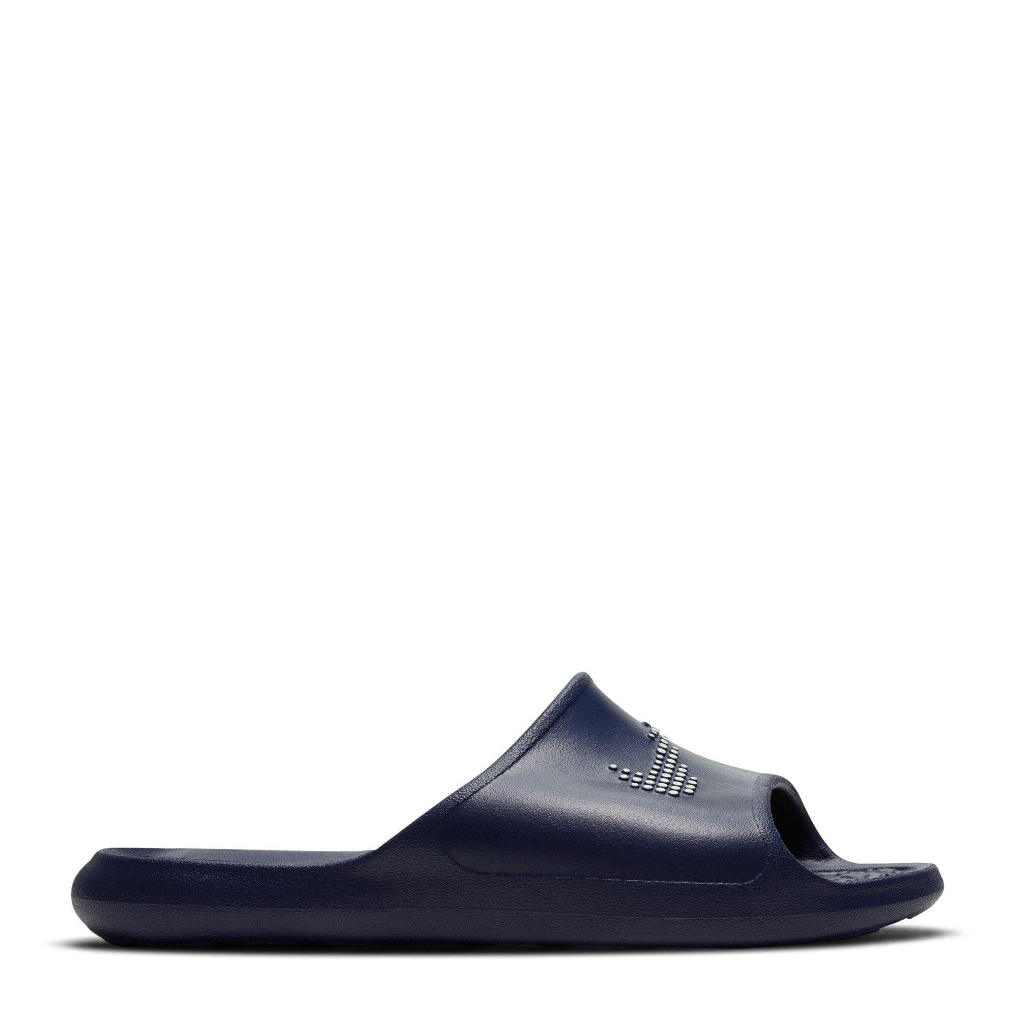 Nike Men's Victori Shower Sliders - Navy/White - 17