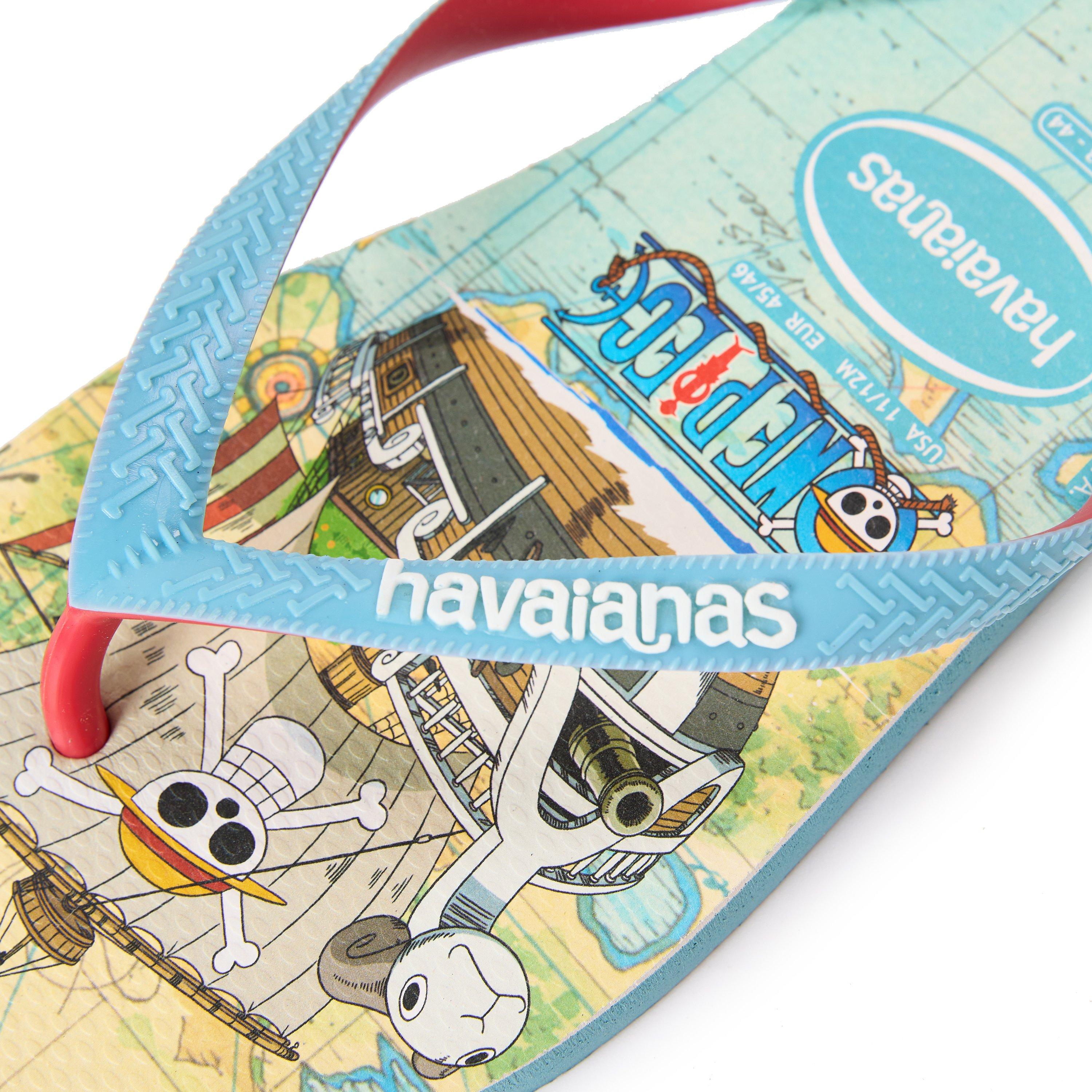 Blue - Havaianas - Hav. Top One Piece Tranquility Blue Flip Flops Mens - 3