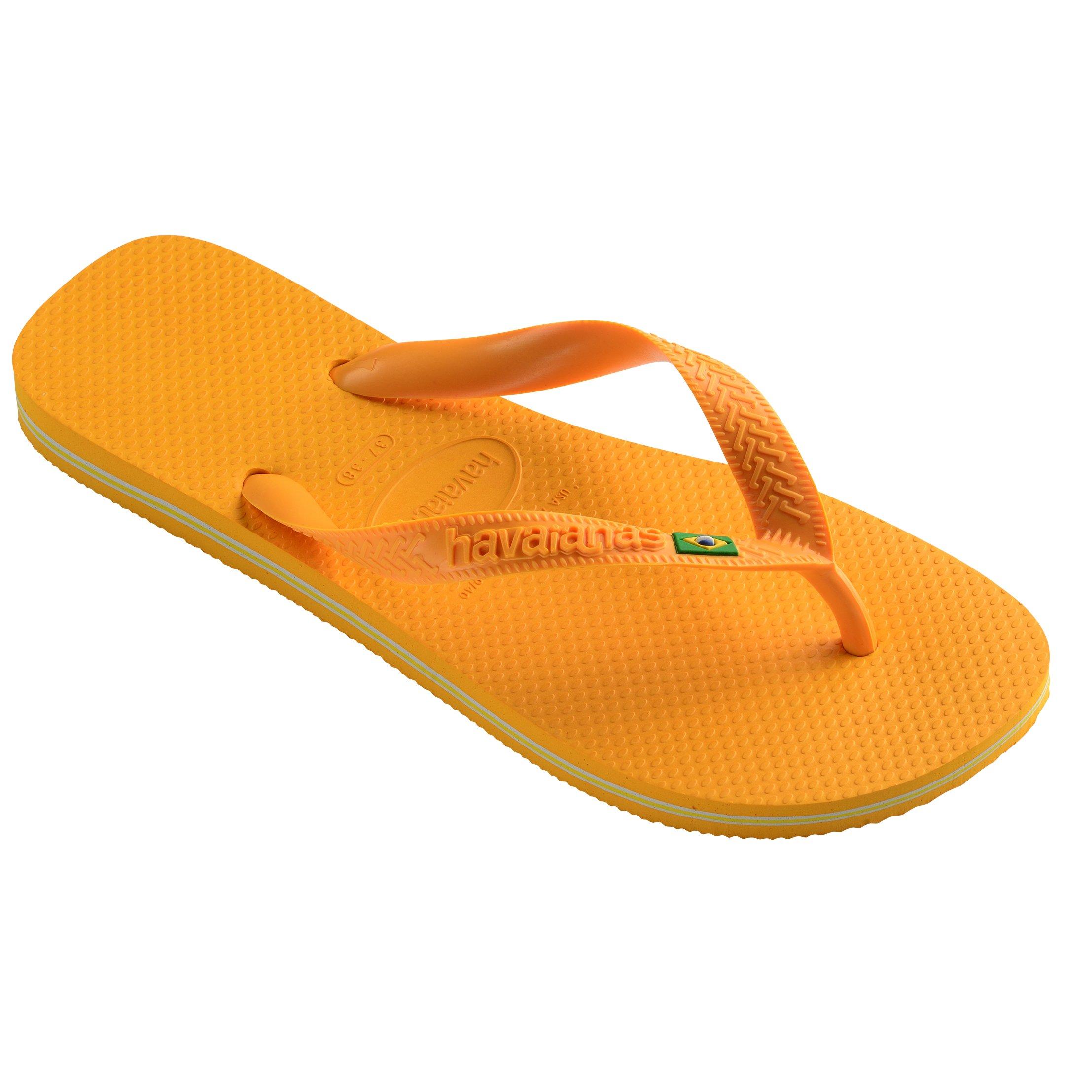 Pop Yellow - Havaianas - Hav. Brasil Pop Yellow 43/44 Flip Flops Mens - 2