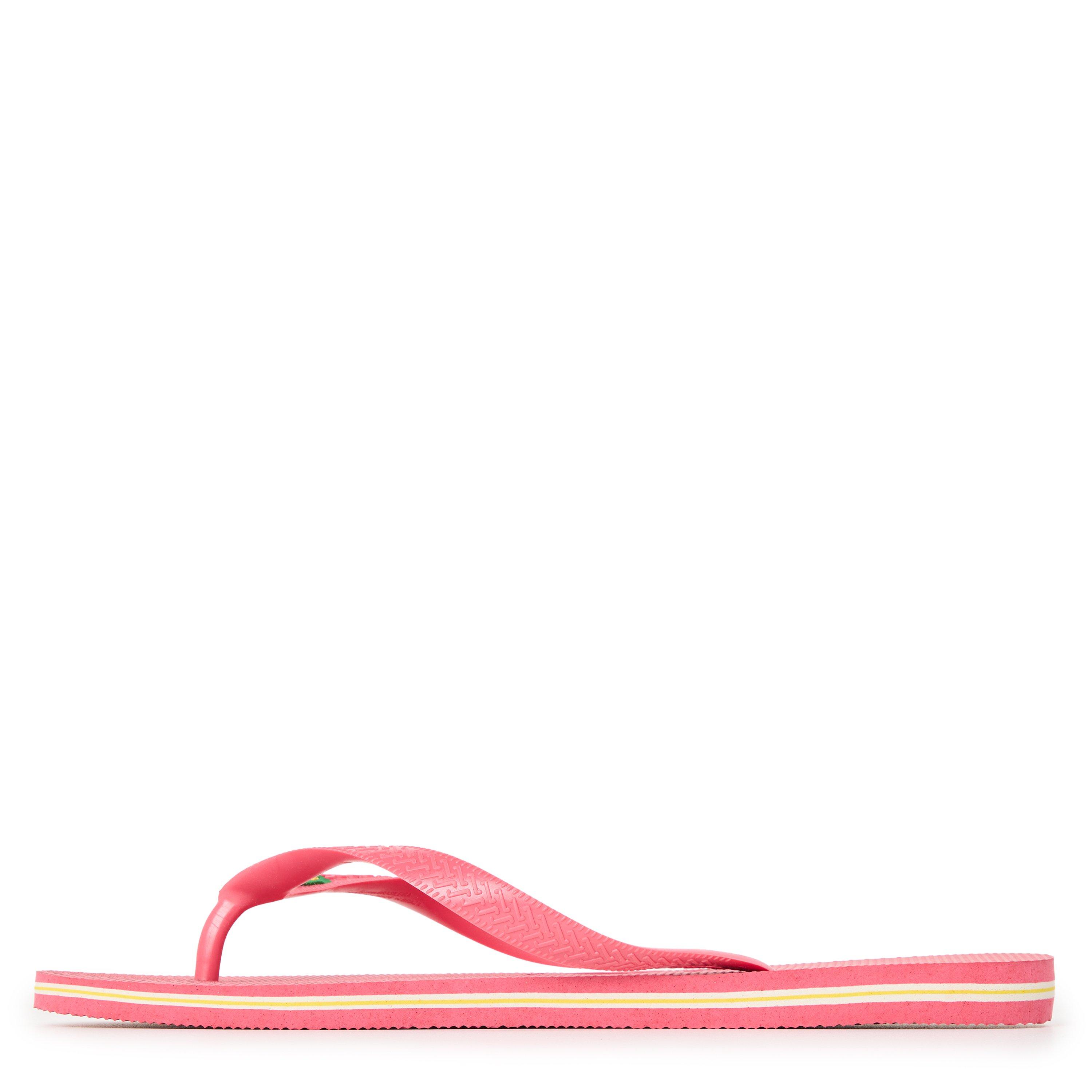 Pink Paradise - Havaianas - Hav. Brasil Pink Paradise 43/44 Flip Flops Mens - 2