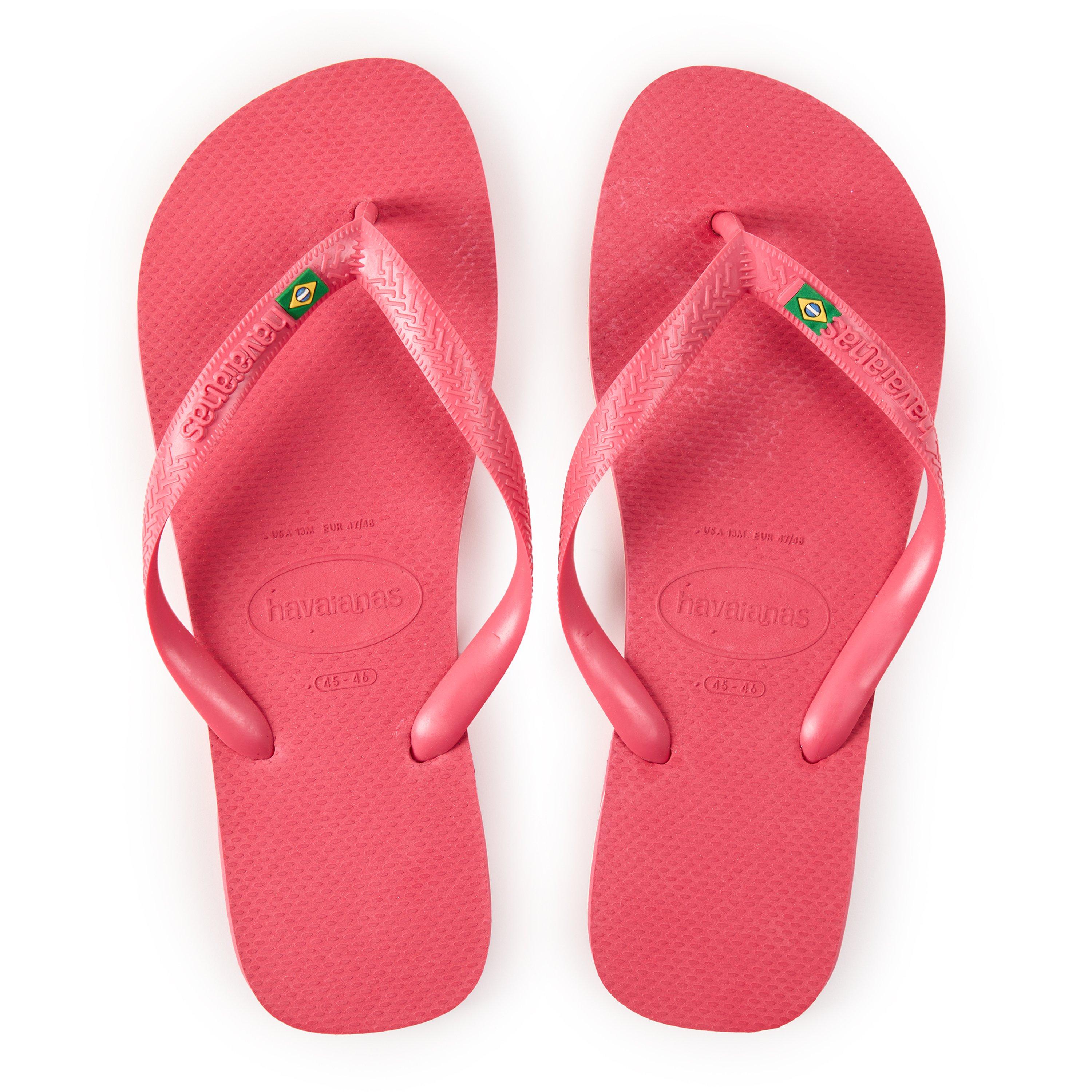 Pink Paradise - Havaianas - Hav. Brasil Pink Paradise 43/44 Flip Flops Mens - 4