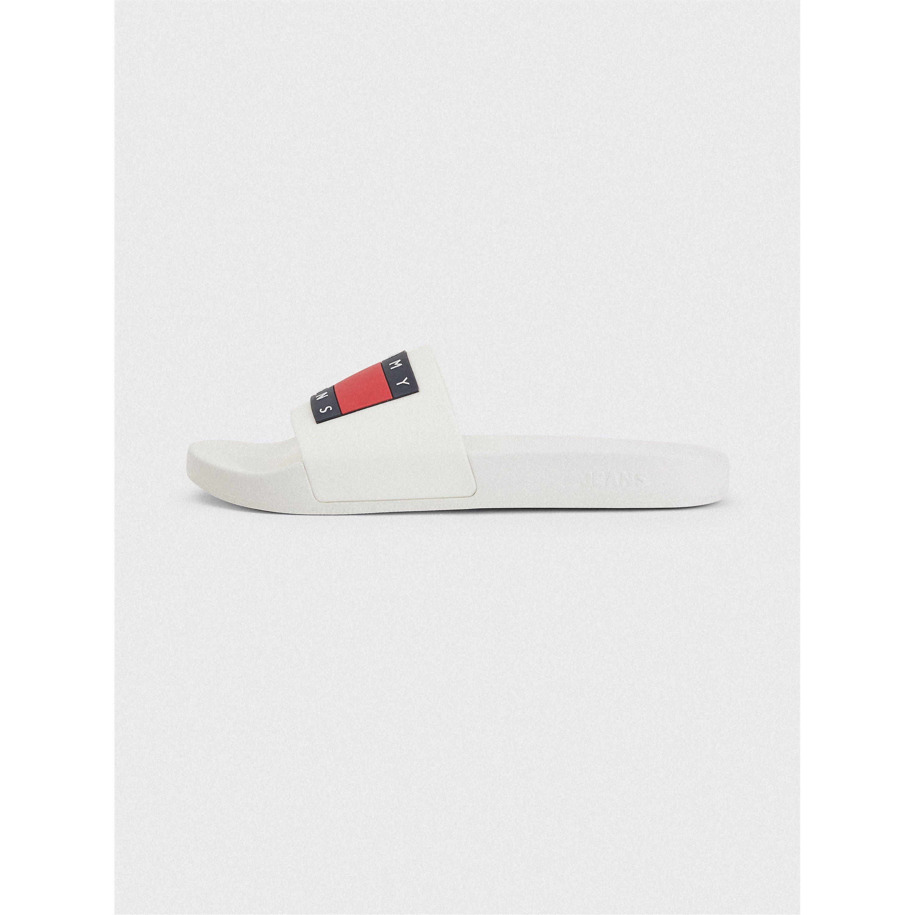 Witte TCR - Tommy Jeans - Flag Sliders - 6