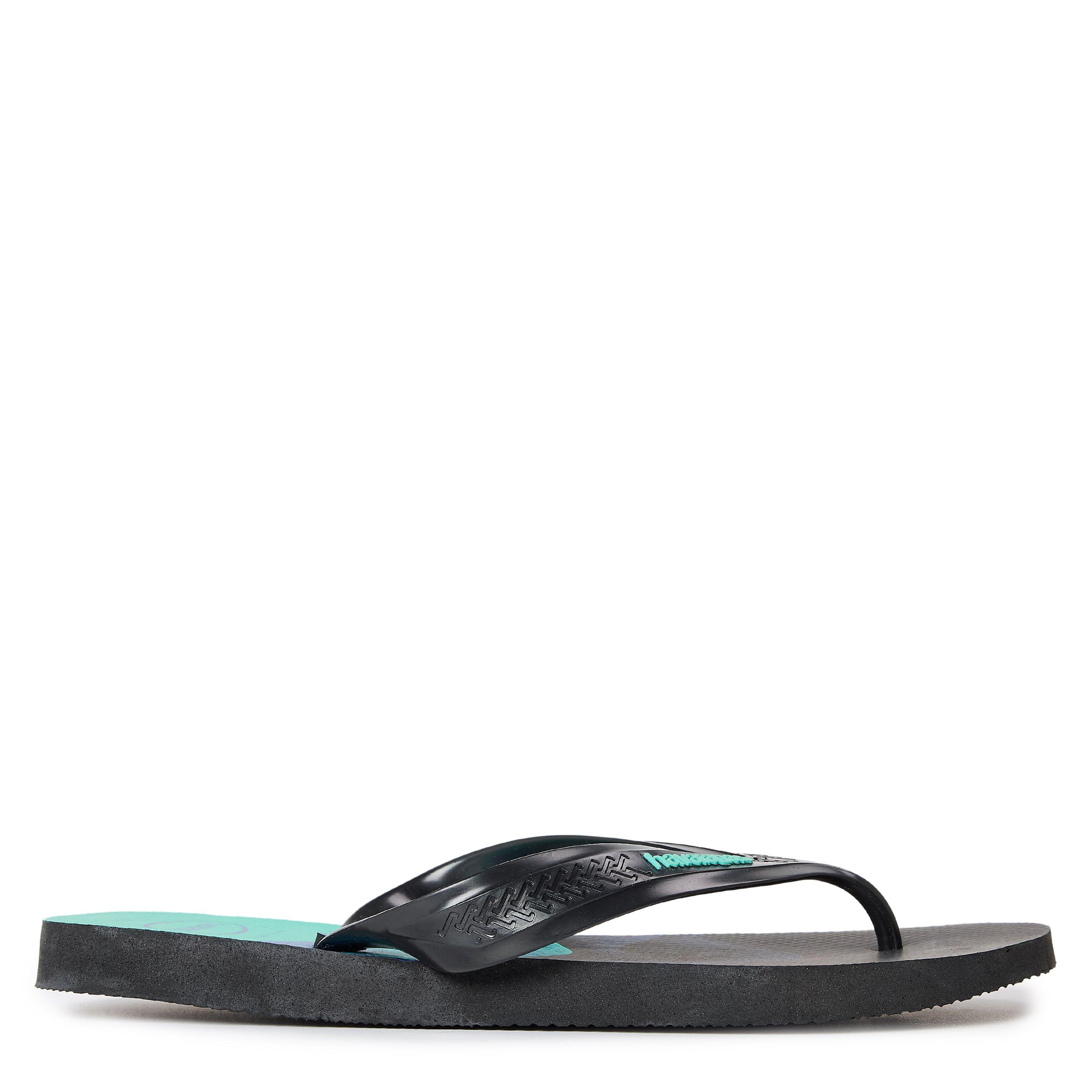Crna - Havaianas - Hav. Top Max Basic Black 43/44 Flip Flops Mens - 1
