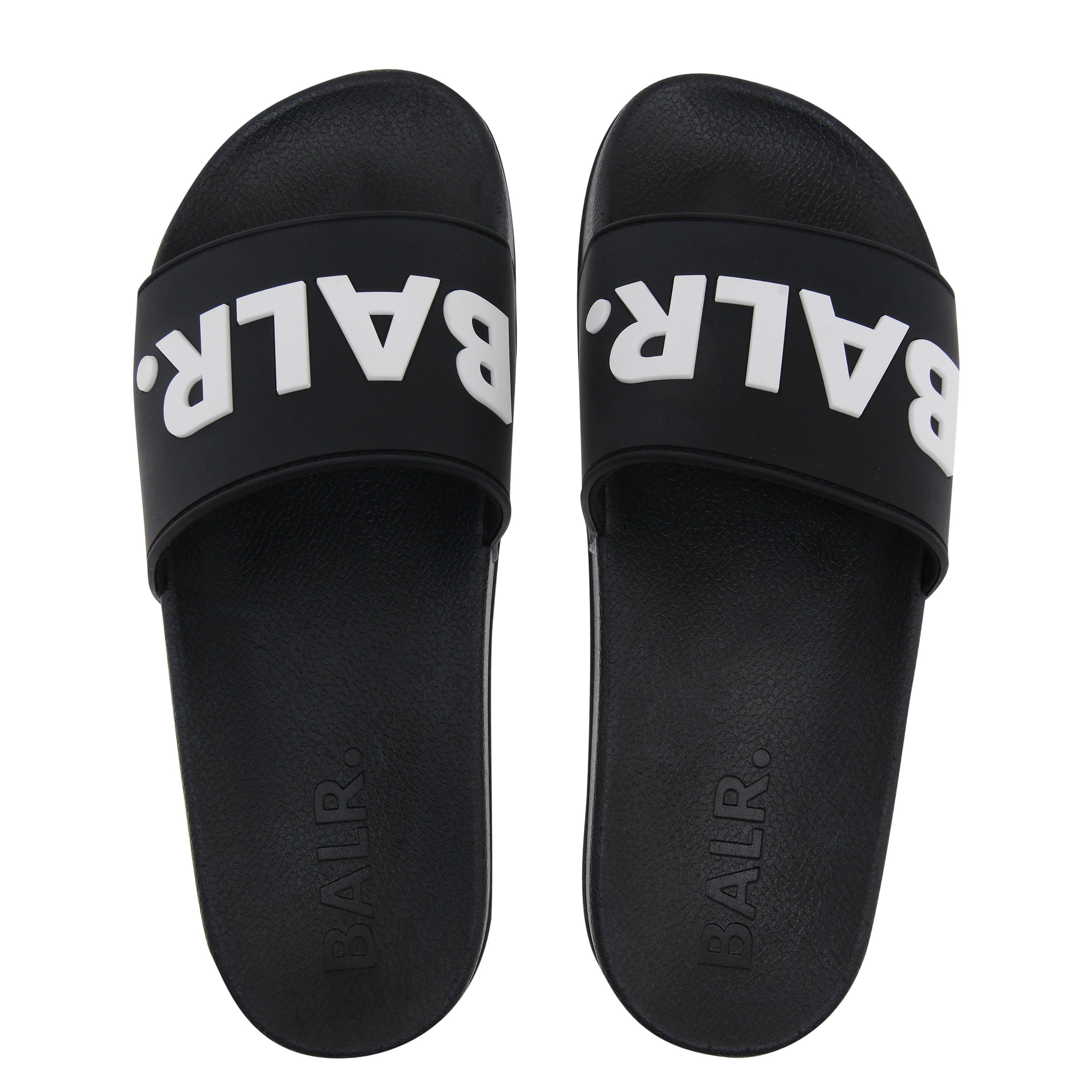BALR Logo Slidersサンダル BALR | Logo Sliders | Chaussures de piscine | Sports Direct