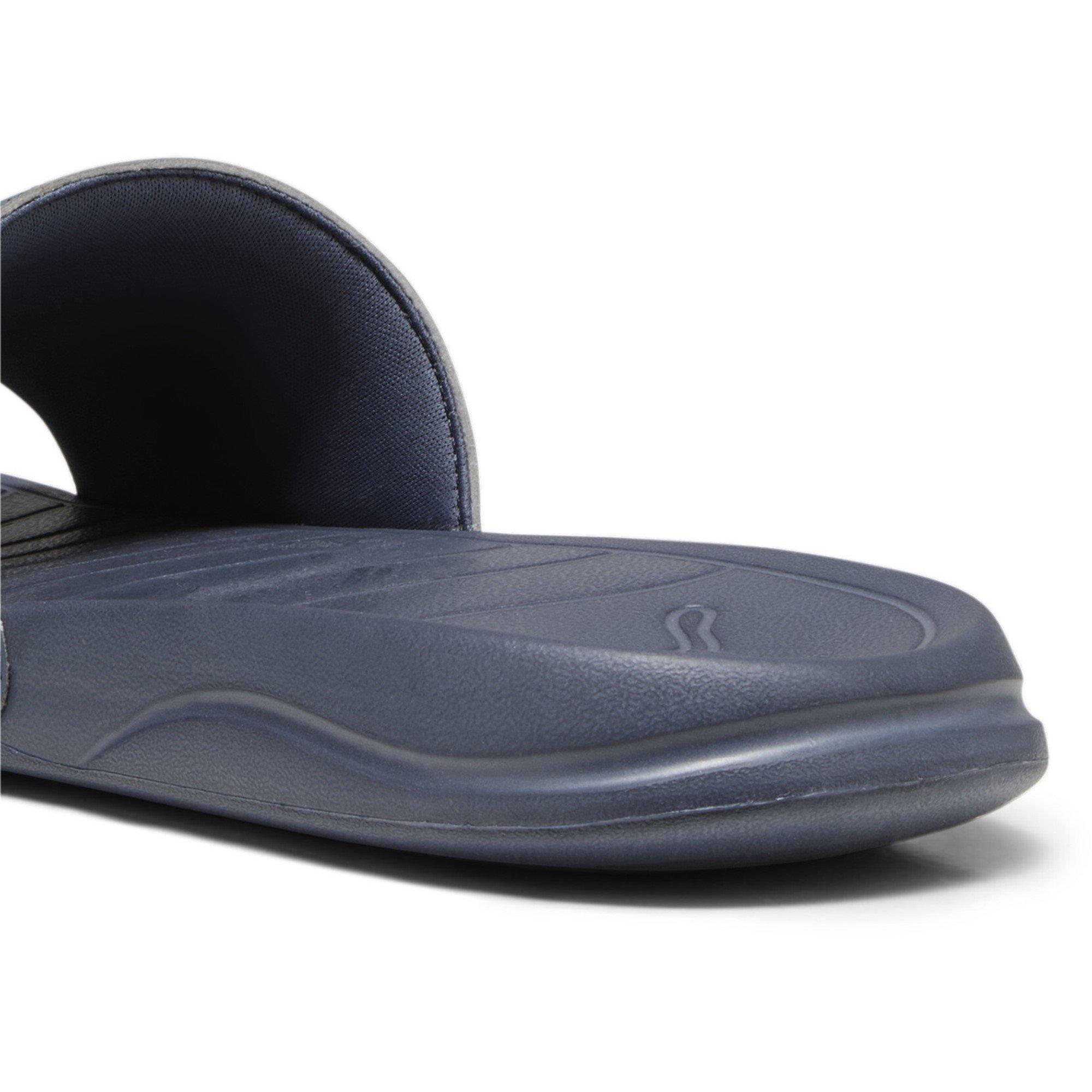 White/Dk Coal - Puma - PUMA Popcat 20 Mens Slide Sandals - 5