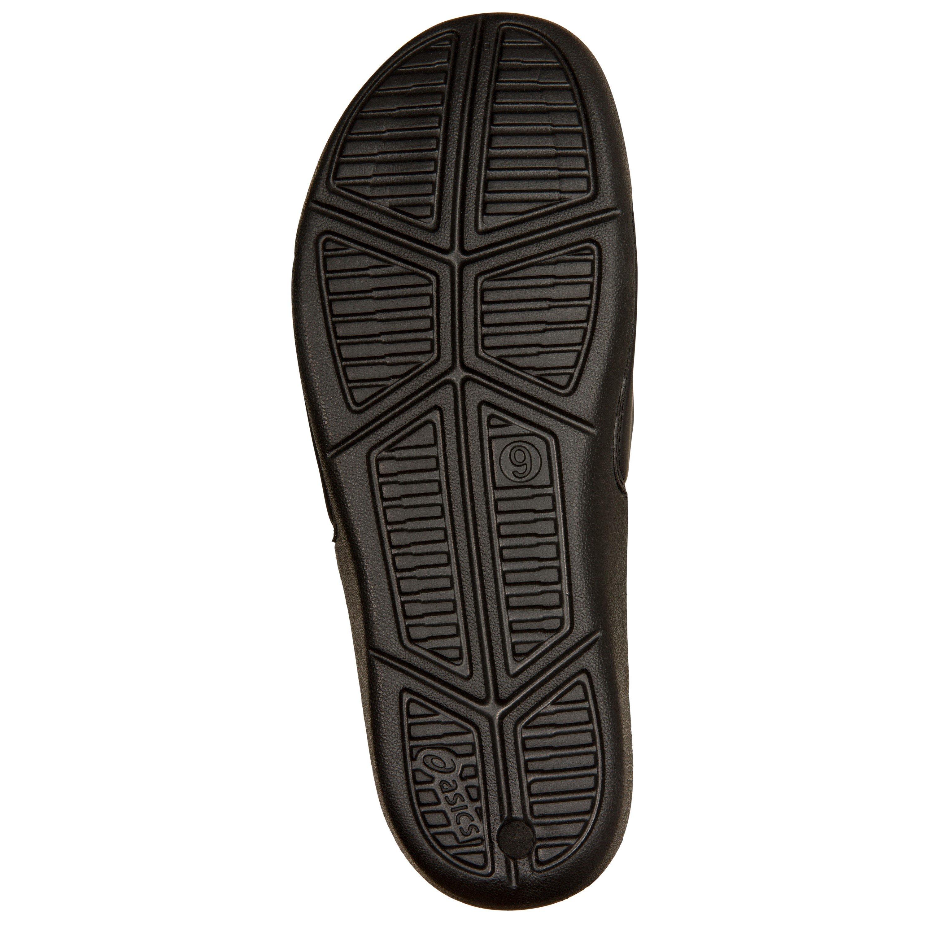 BLACK/WHITE - Asics - asics Mens Slide Sandals - 3