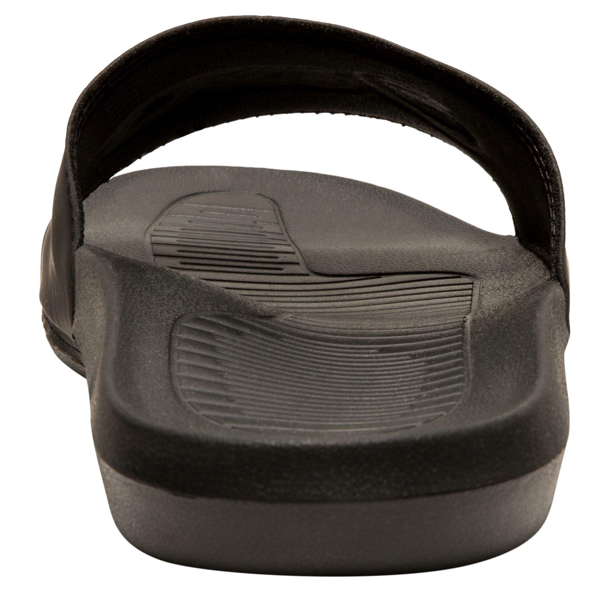 BLACK/WHITE - Asics - asics Mens Slide Sandals - 7